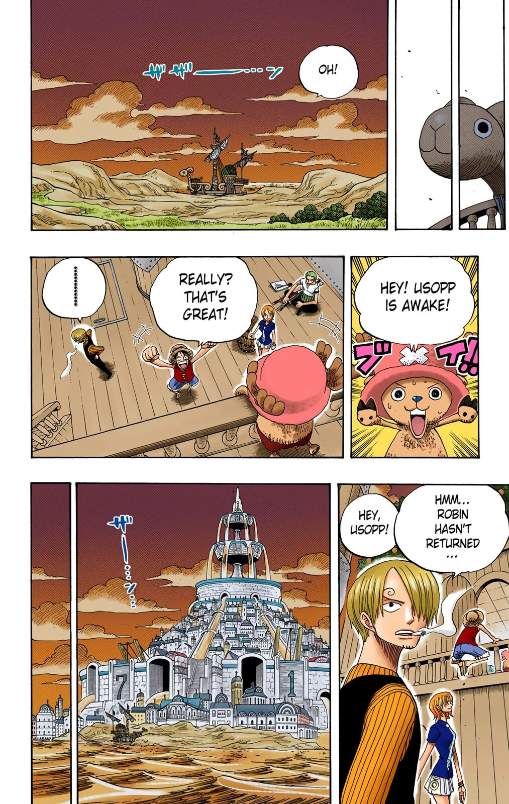 Read One Piece (Colored) chapter 331 image 3 on Lezhin
