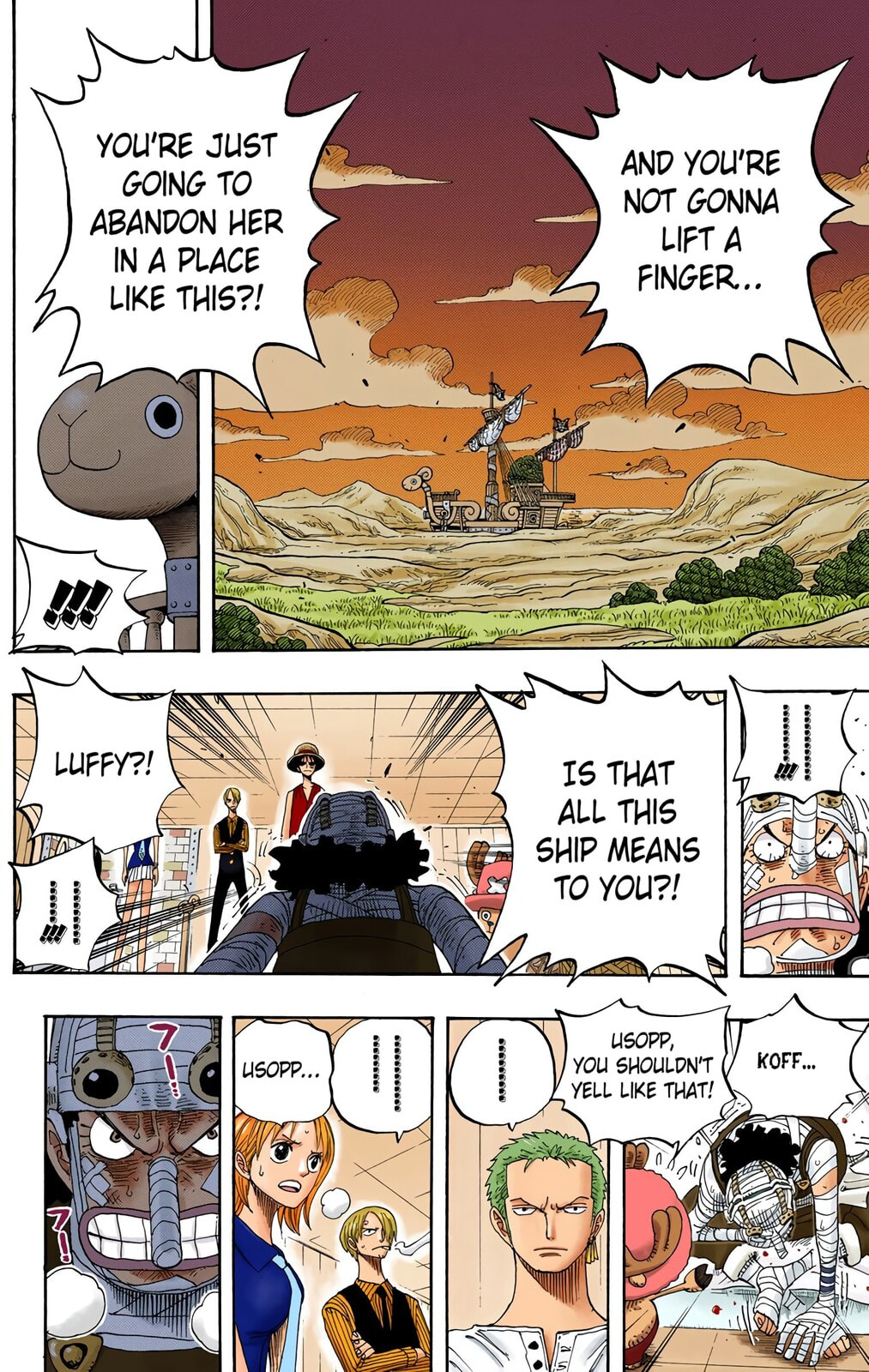 Read One Piece (Colored) chapter 331 image 9 on Lezhin