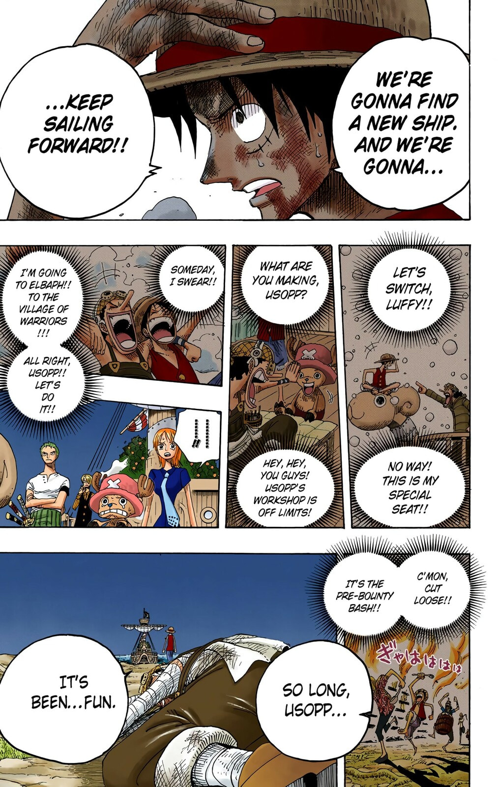 Read One Piece (Colored) chapter 333 image 14 on Lezhin