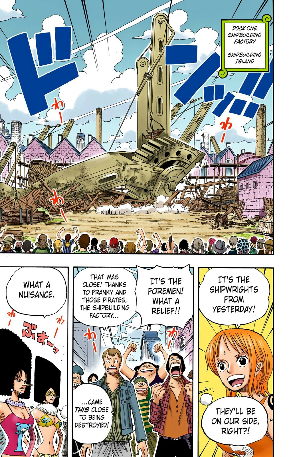 Read One Piece (Colored) chapter 337 image 2 on Lezhin