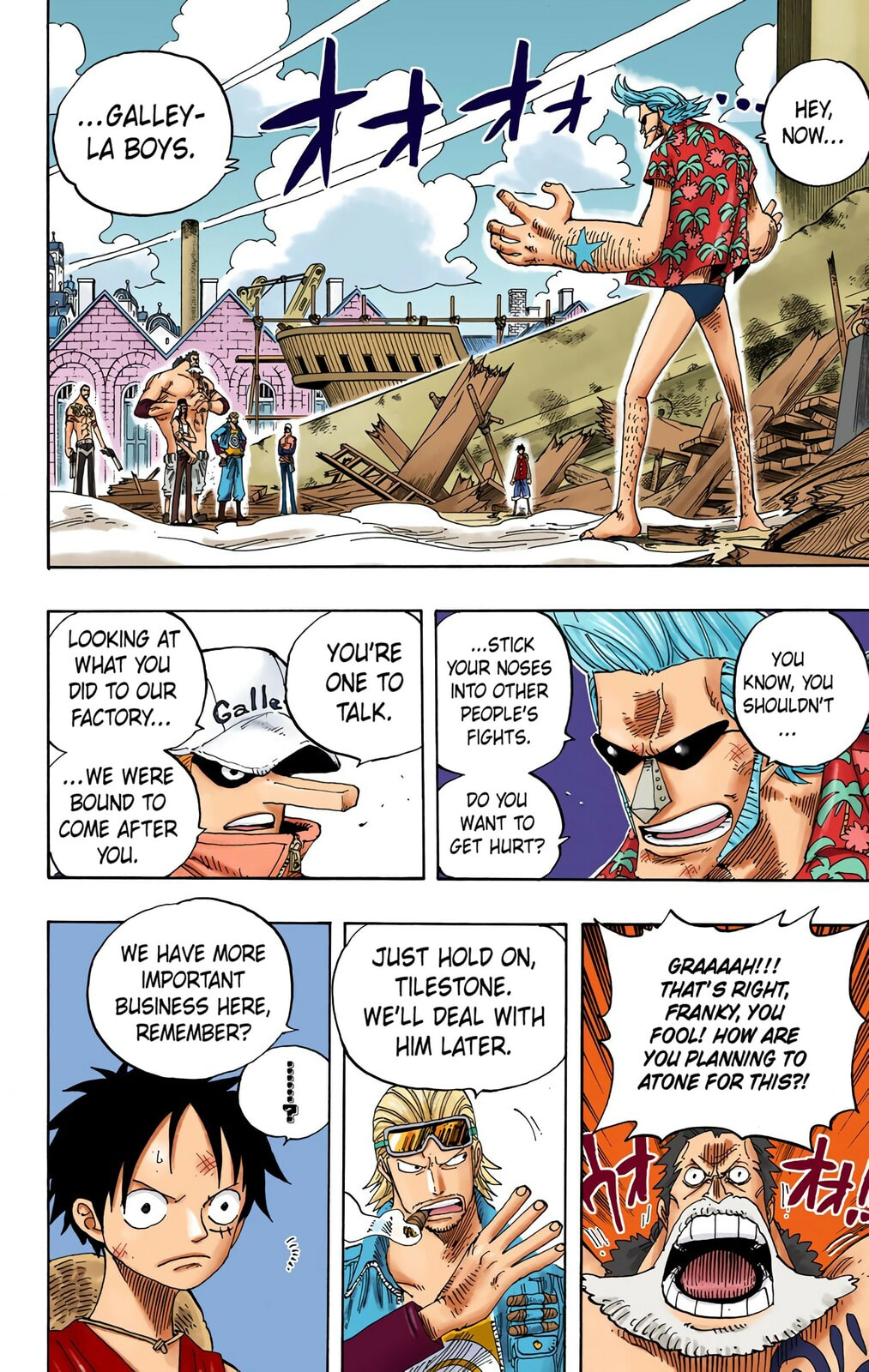 Read One Piece (Colored) chapter 337 image 3 on Lezhin