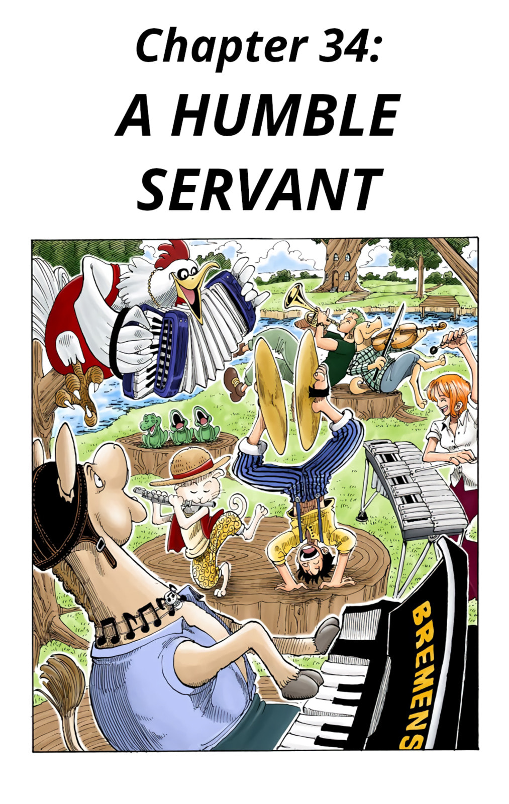 Read One Piece (Colored) chapter 34 image 0 on Lezhin