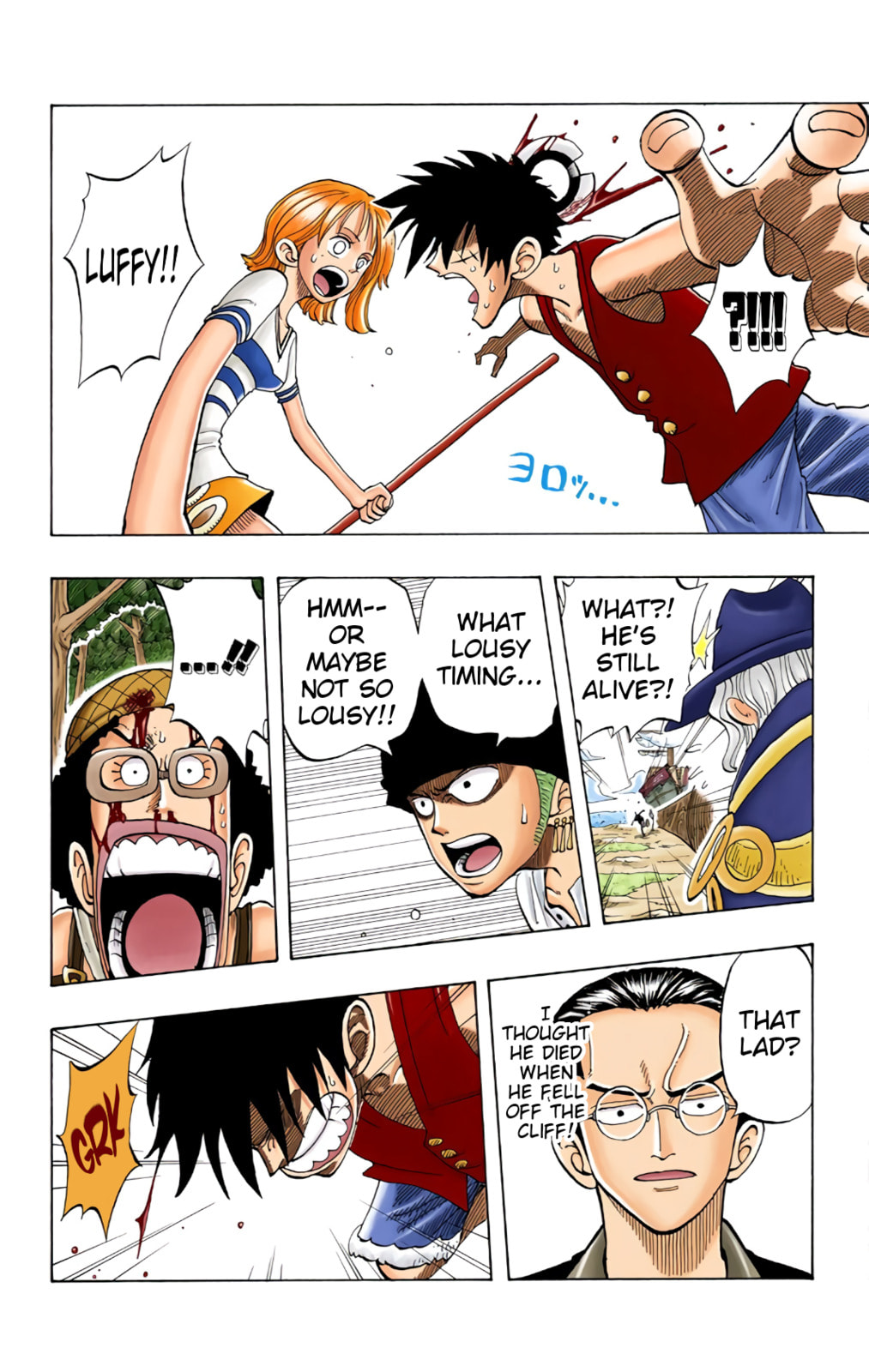 Read One Piece (Colored) chapter 34 image 3 on Lezhin
