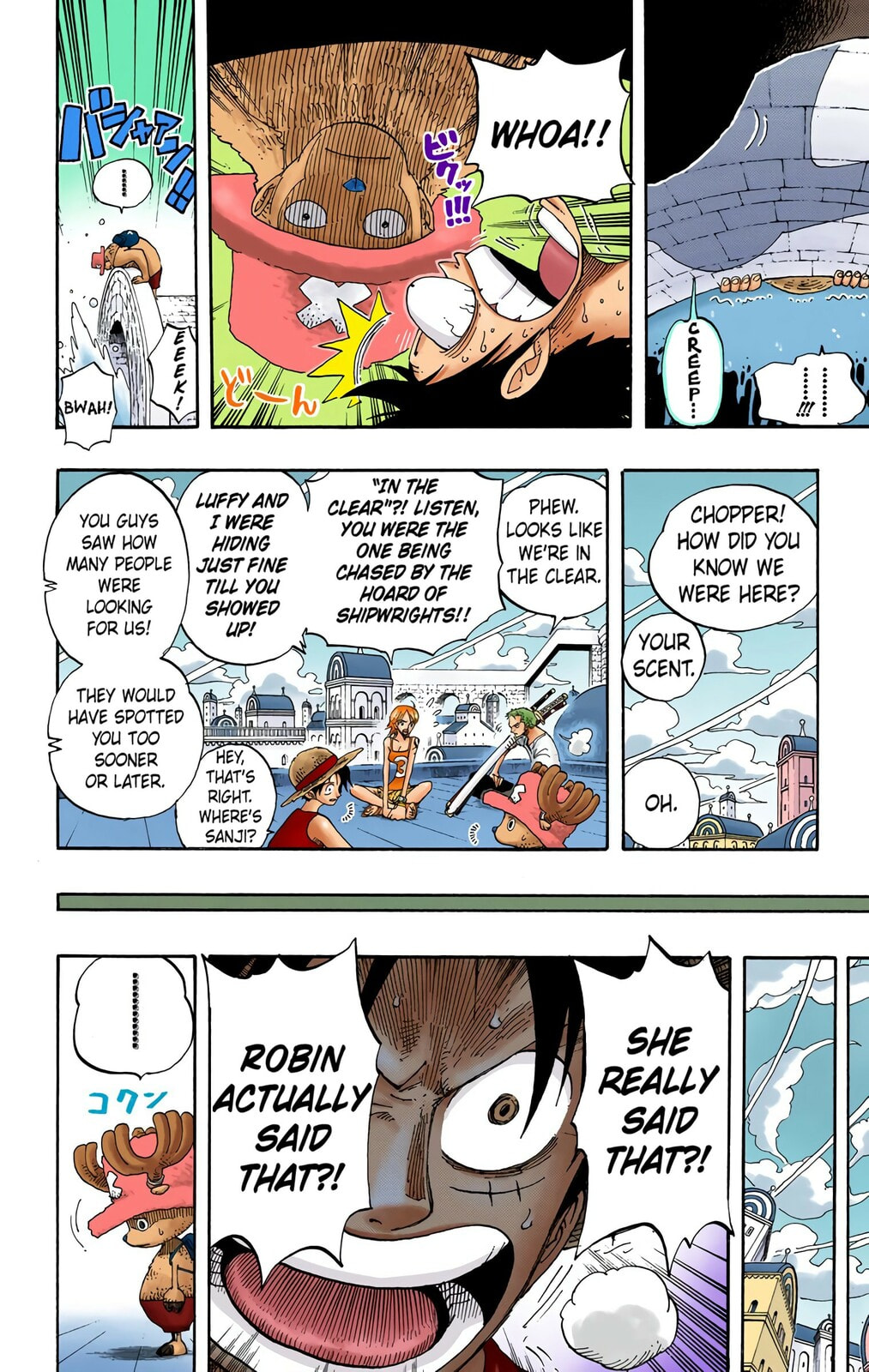 Read One Piece (Colored) chapter 340 image 17 on Lezhin