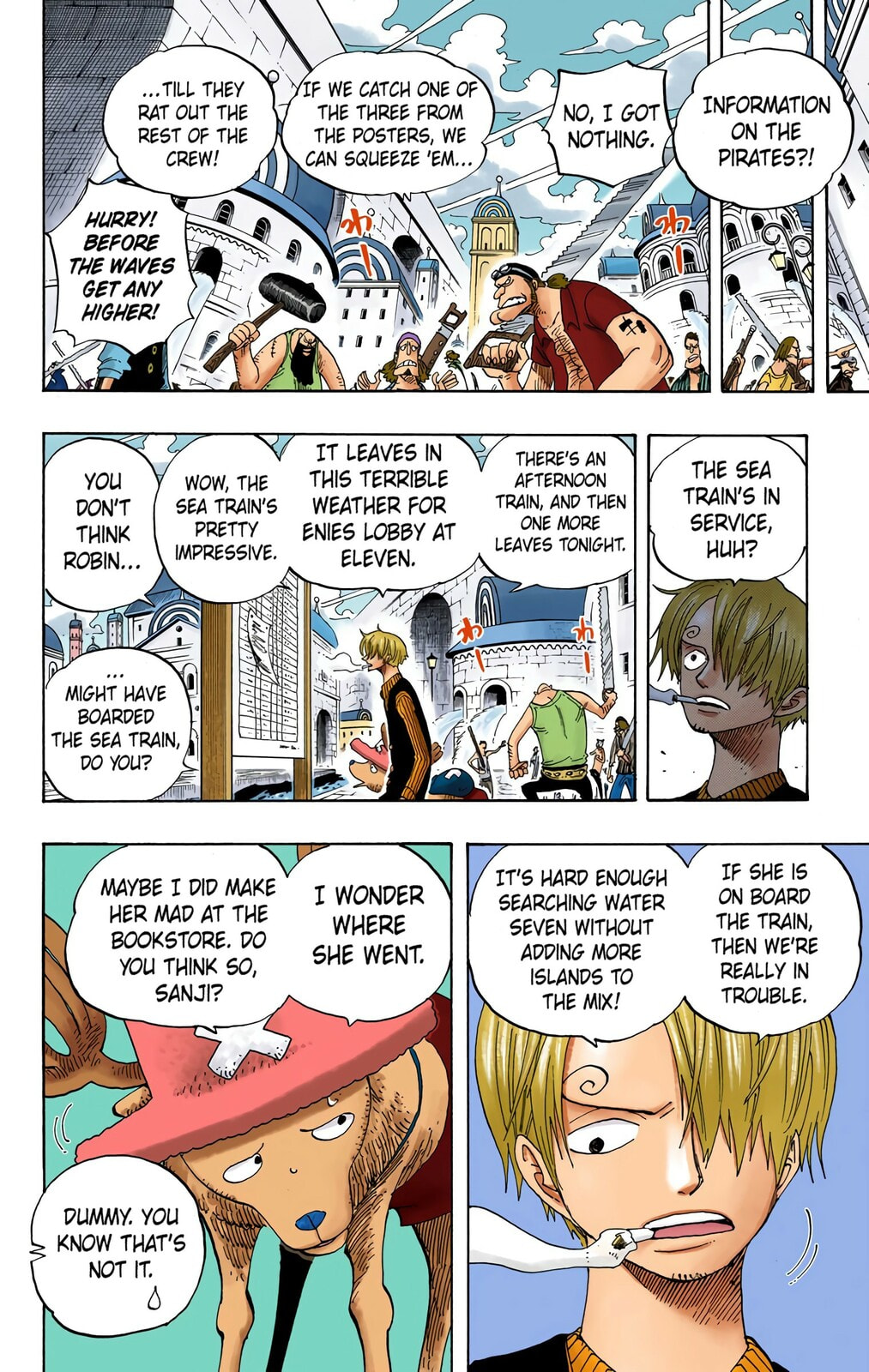Read One Piece (Colored) chapter 340 image 7 on Lezhin