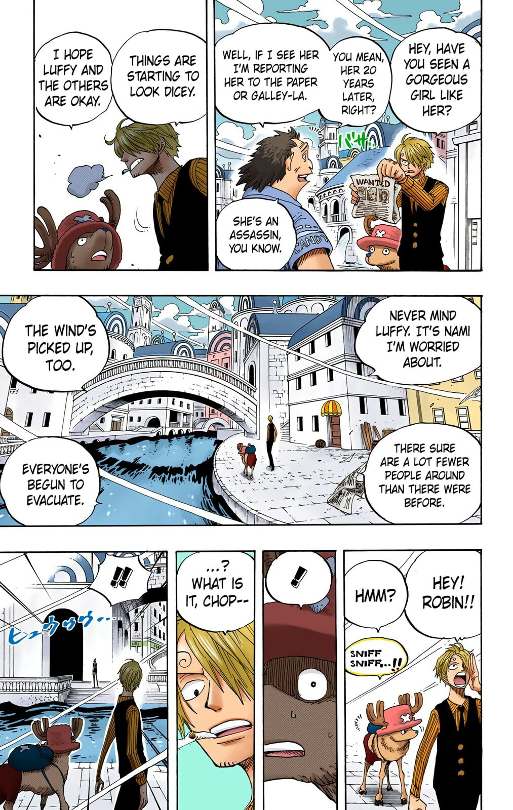 Read One Piece (Colored) chapter 340 image 8 on Lezhin