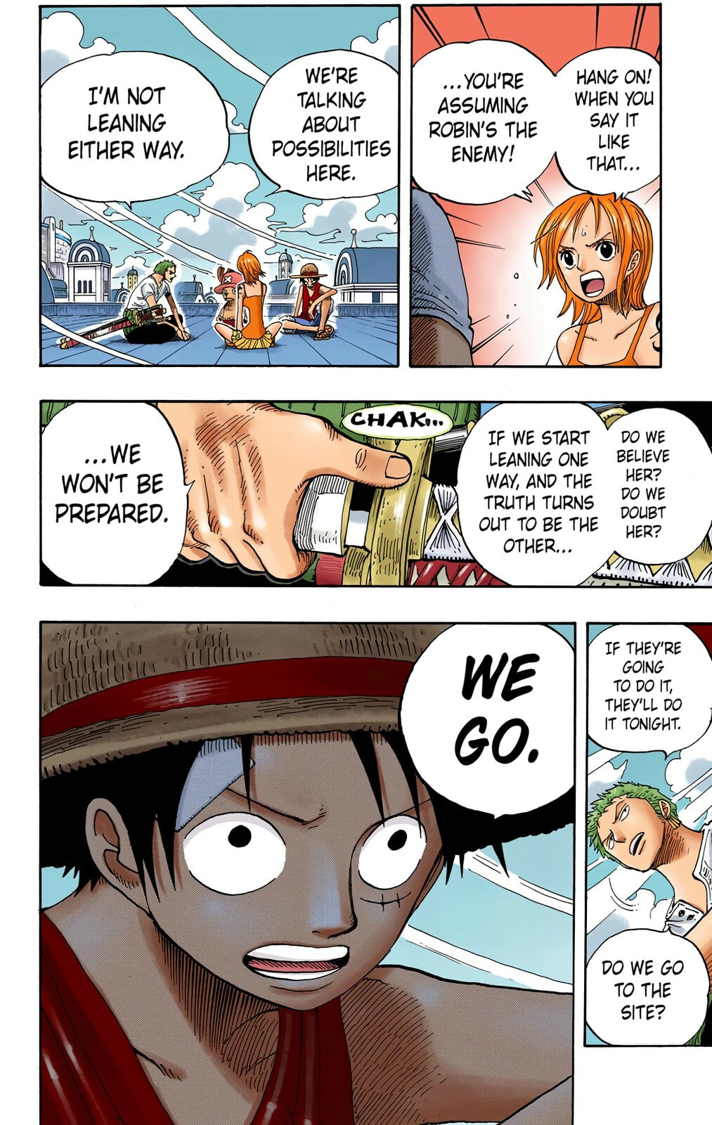 Read One Piece (Colored) chapter 341 image 3 on Lezhin