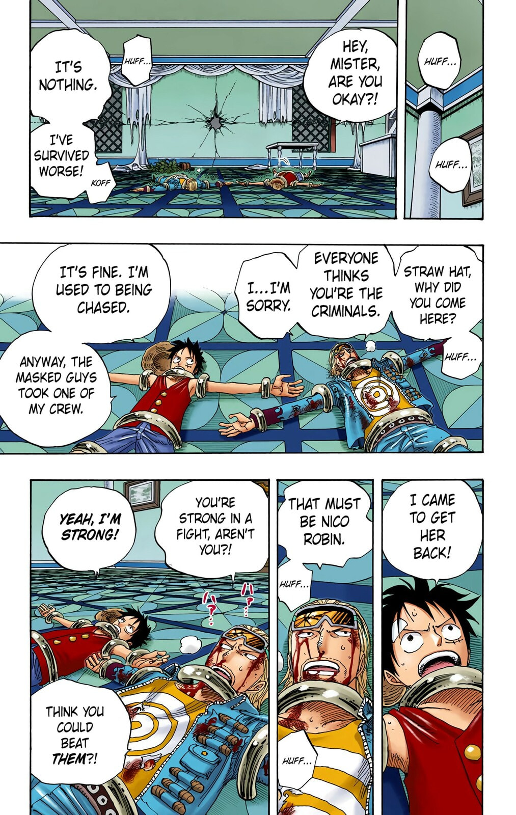 Read One Piece (Colored) chapter 345 image 10 on Lezhin