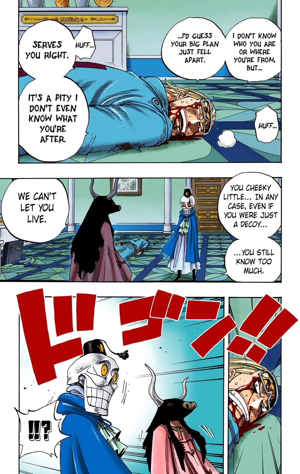 Read One Piece (Colored) chapter 345 image 2 on Lezhin