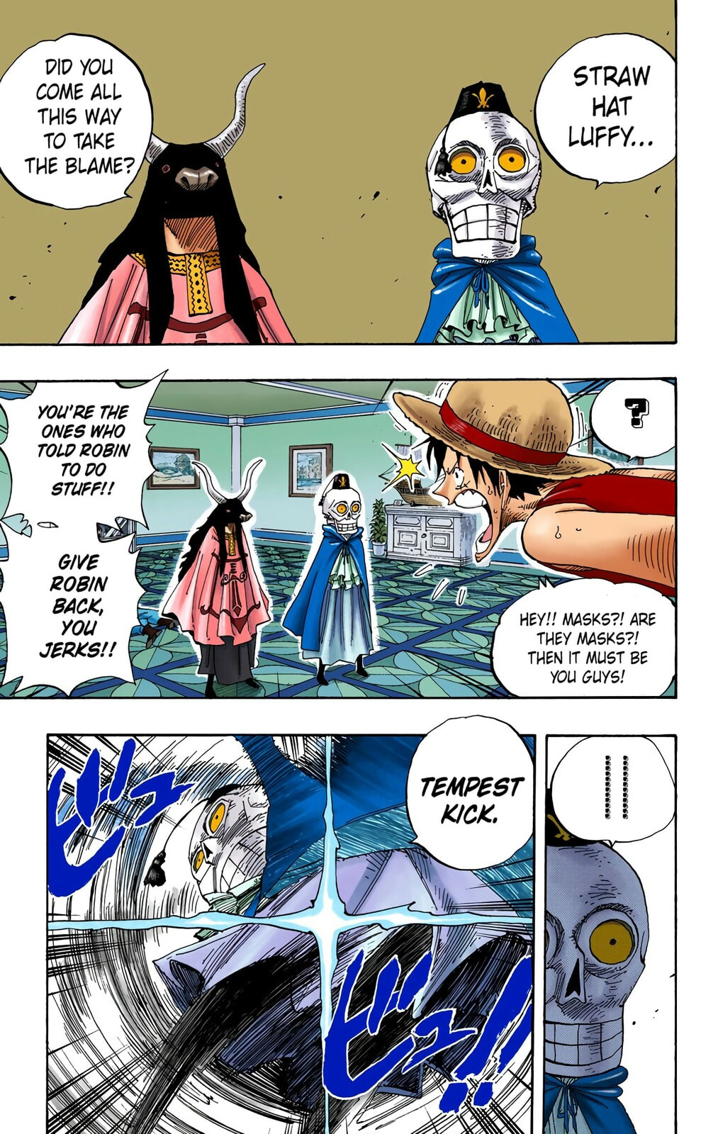 Read One Piece (Colored) chapter 345 image 4 on Lezhin