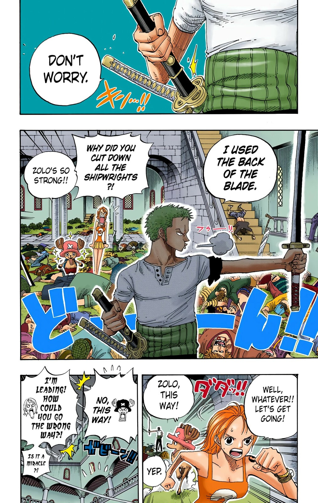 Read One Piece (Colored) chapter 346 image 1 on Lezhin