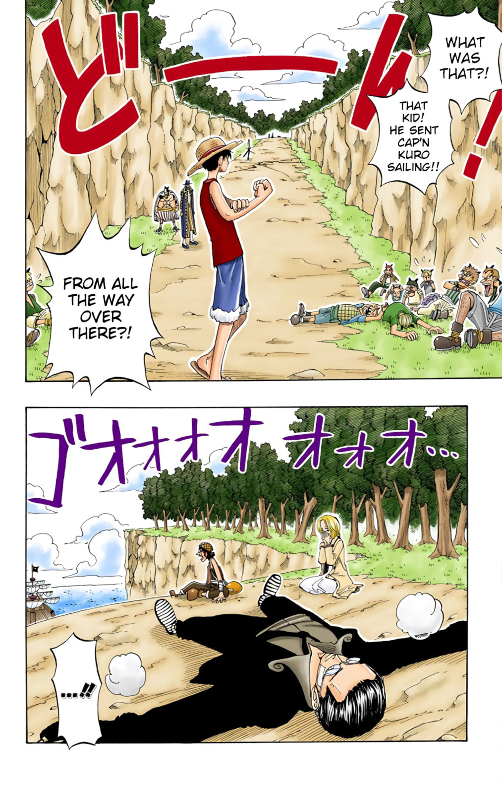 Read One Piece (Colored) chapter 35 image 1 on Lezhin