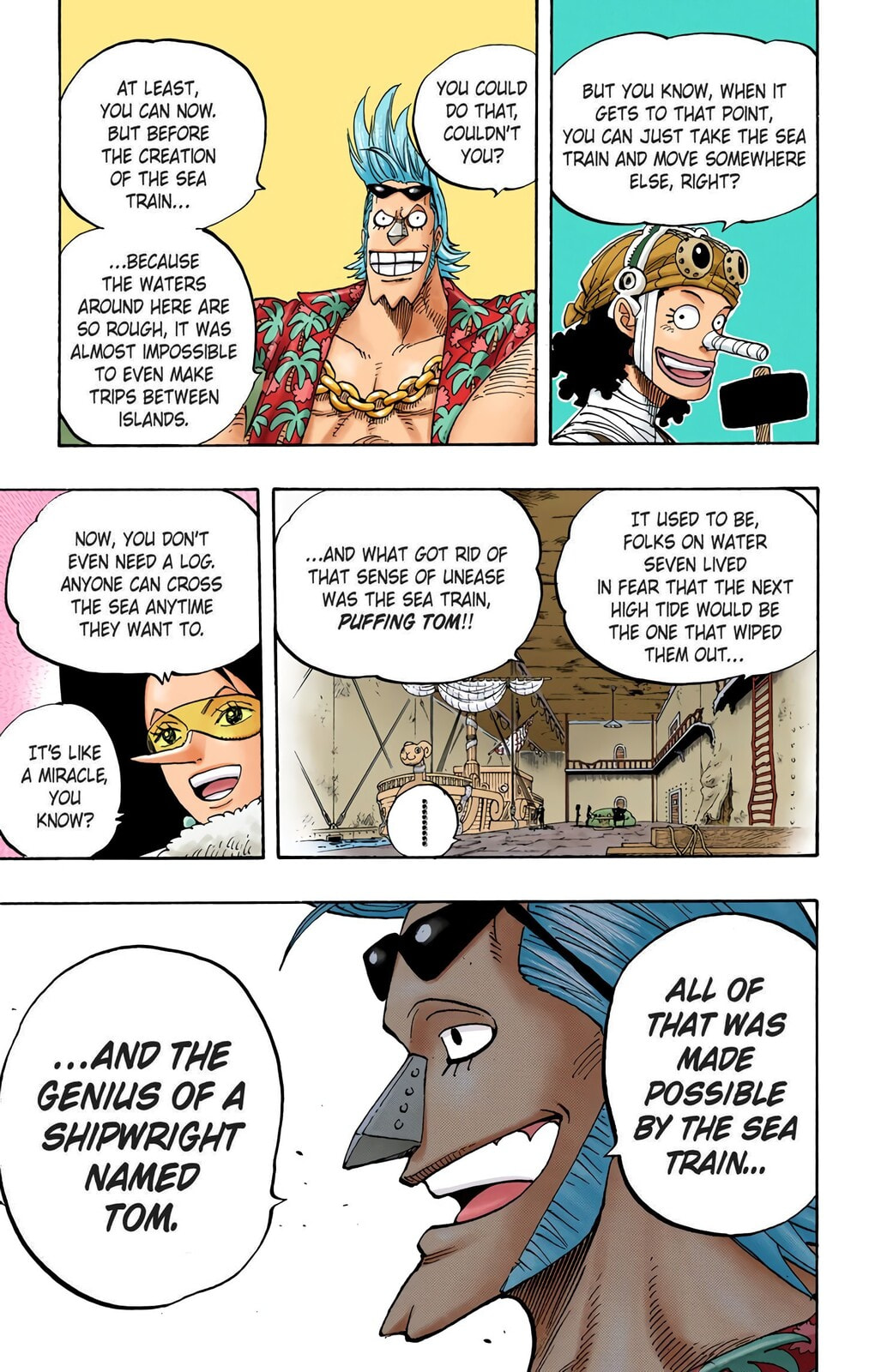 Read One Piece (Colored) chapter 350 image 14 on Lezhin