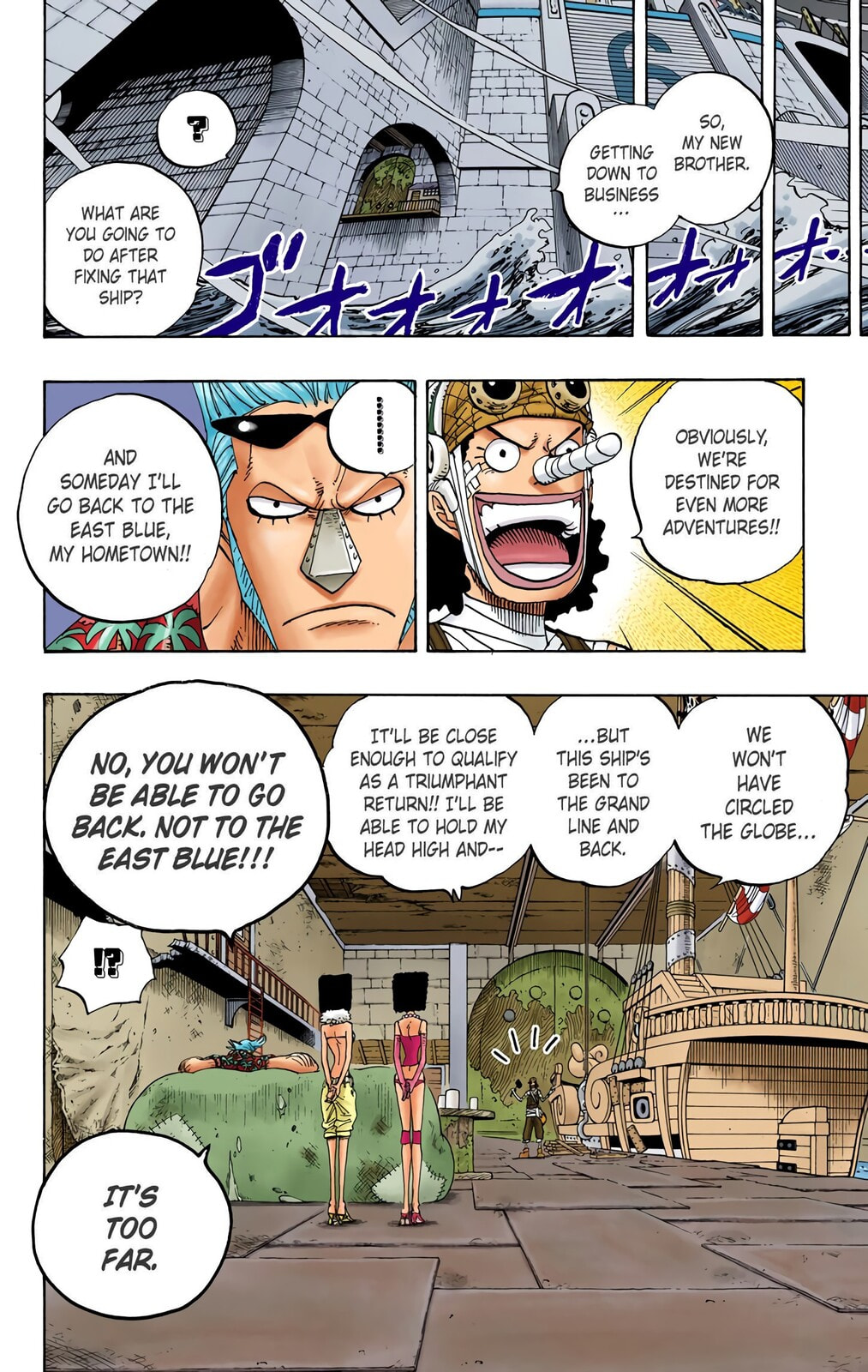 Read One Piece (Colored) chapter 350 image 17 on Lezhin