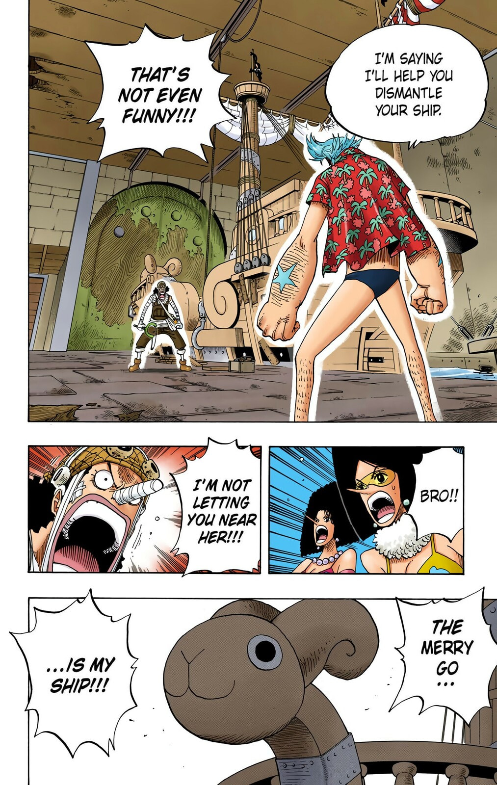 Read One Piece (Colored) chapter 351 image 1 on Lezhin