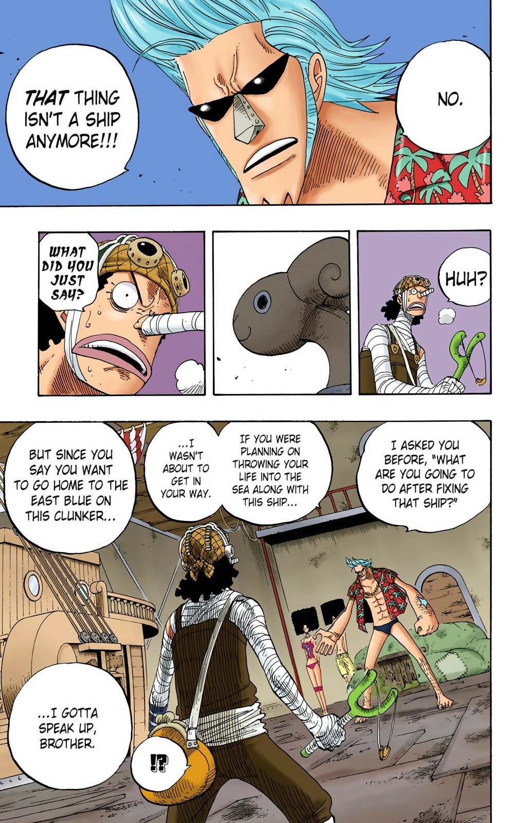 Read One Piece (Colored) chapter 351 image 2 on Lezhin