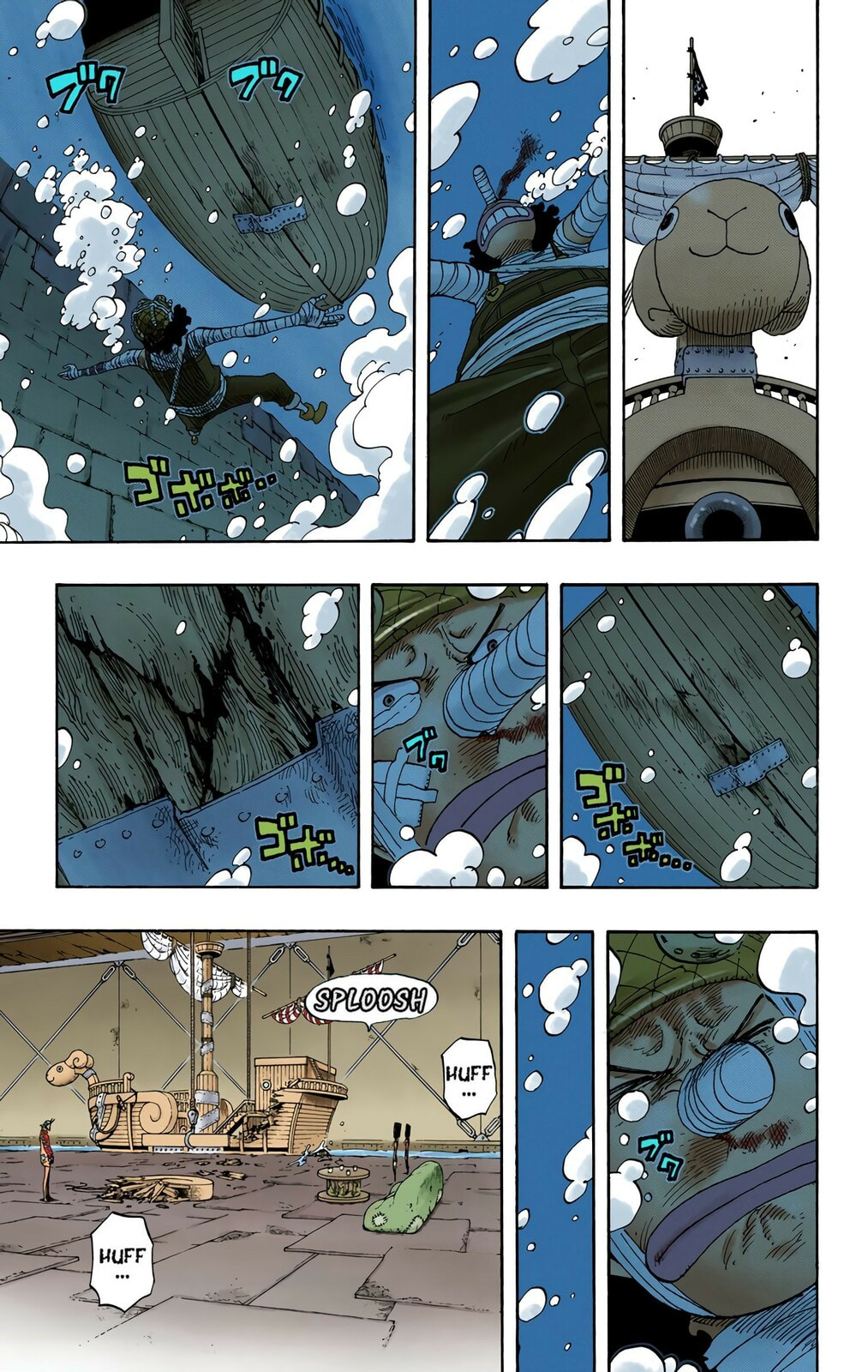 Read One Piece (Colored) chapter 351 image 8 on Lezhin