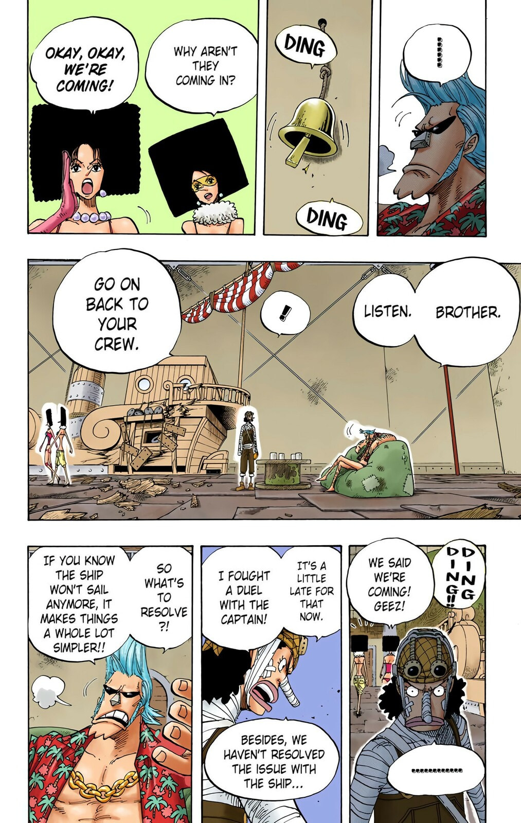 Read One Piece (Colored) chapter 352 image 3 on Lezhin