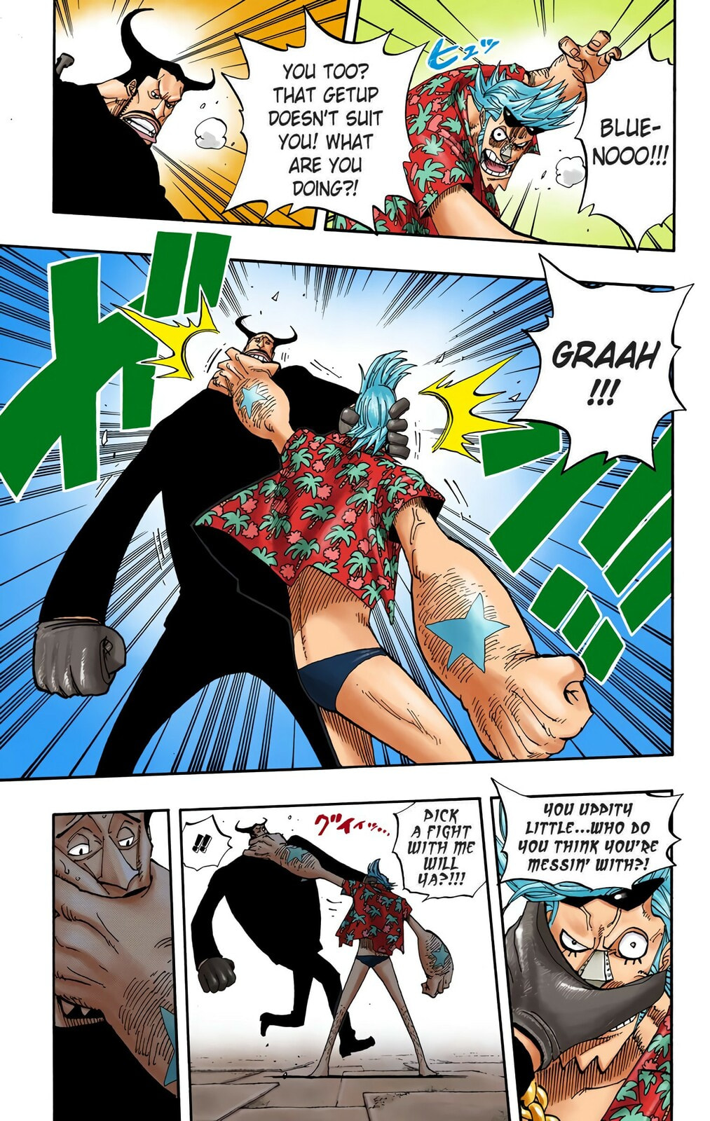 Read One Piece (Colored) chapter 352 image 8 on Lezhin