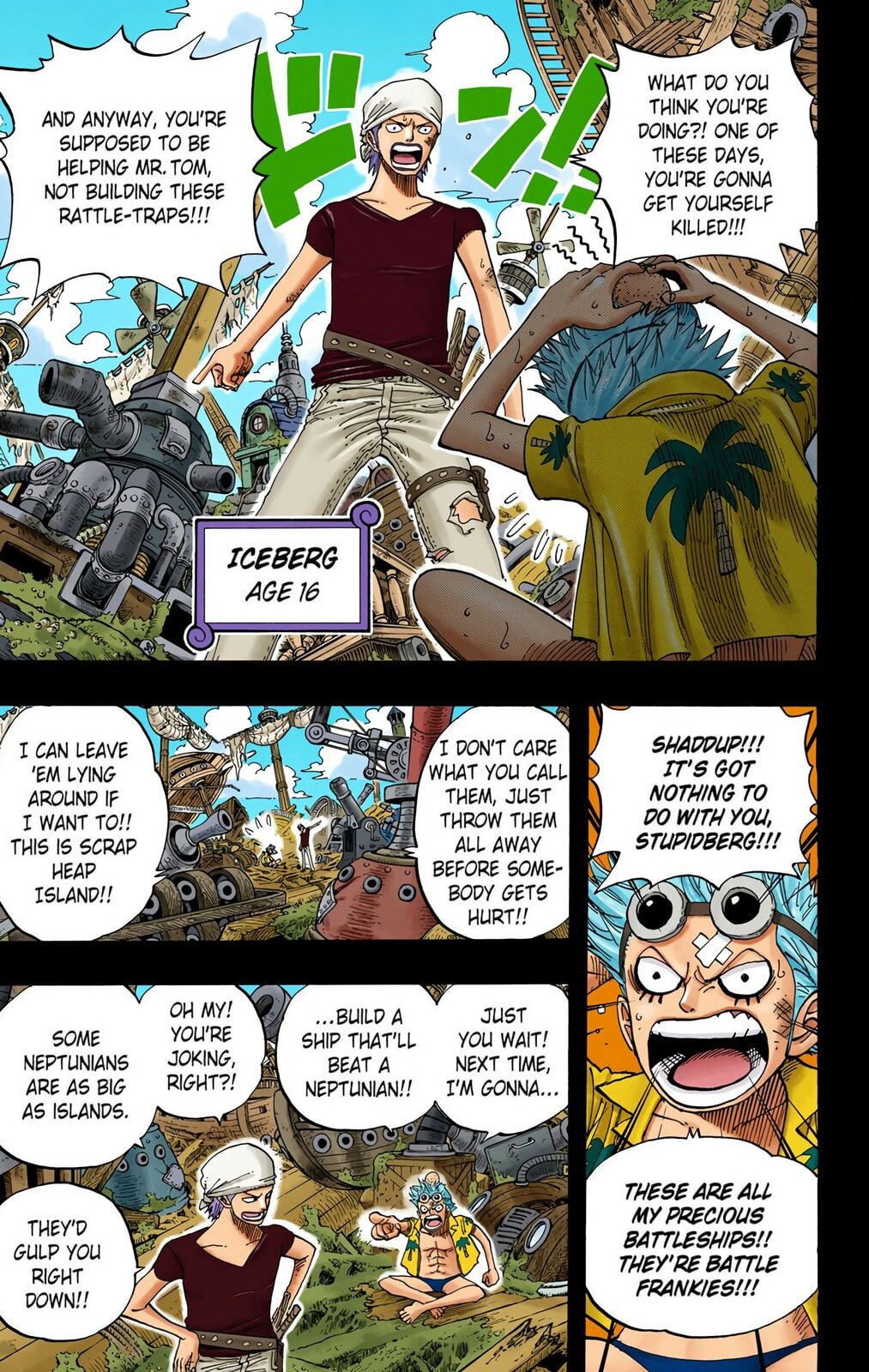 Read One Piece (Colored) chapter 353 image 10 on Lezhin