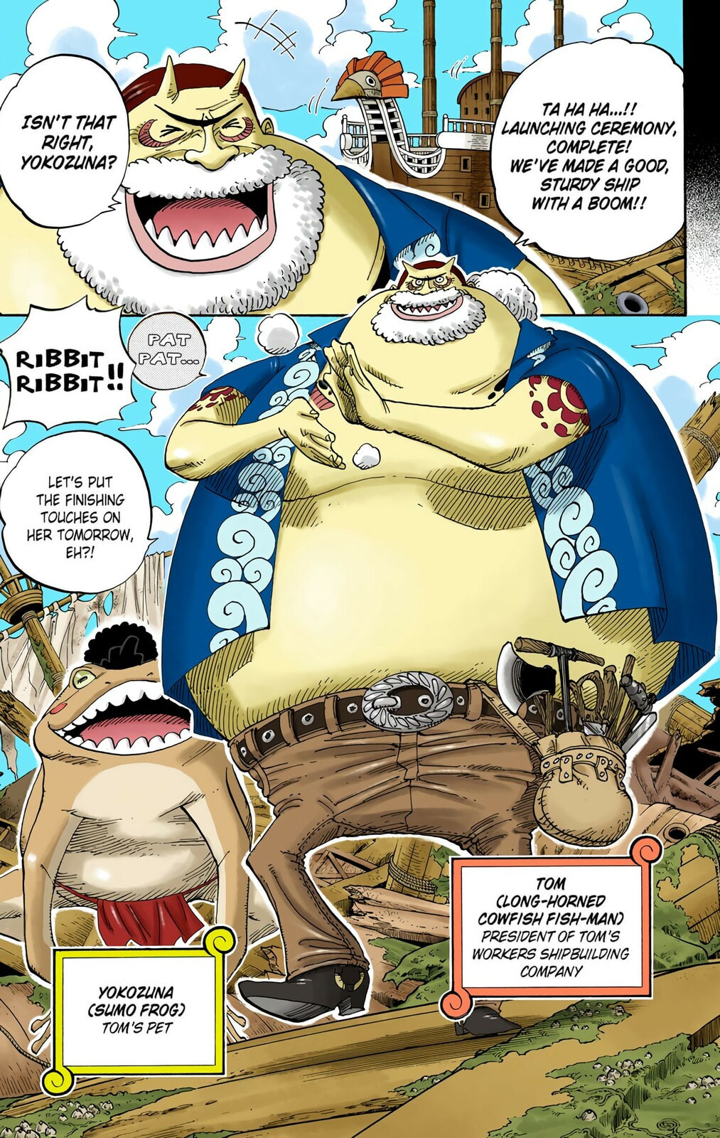 Read One Piece (Colored) chapter 353 image 12 on Lezhin