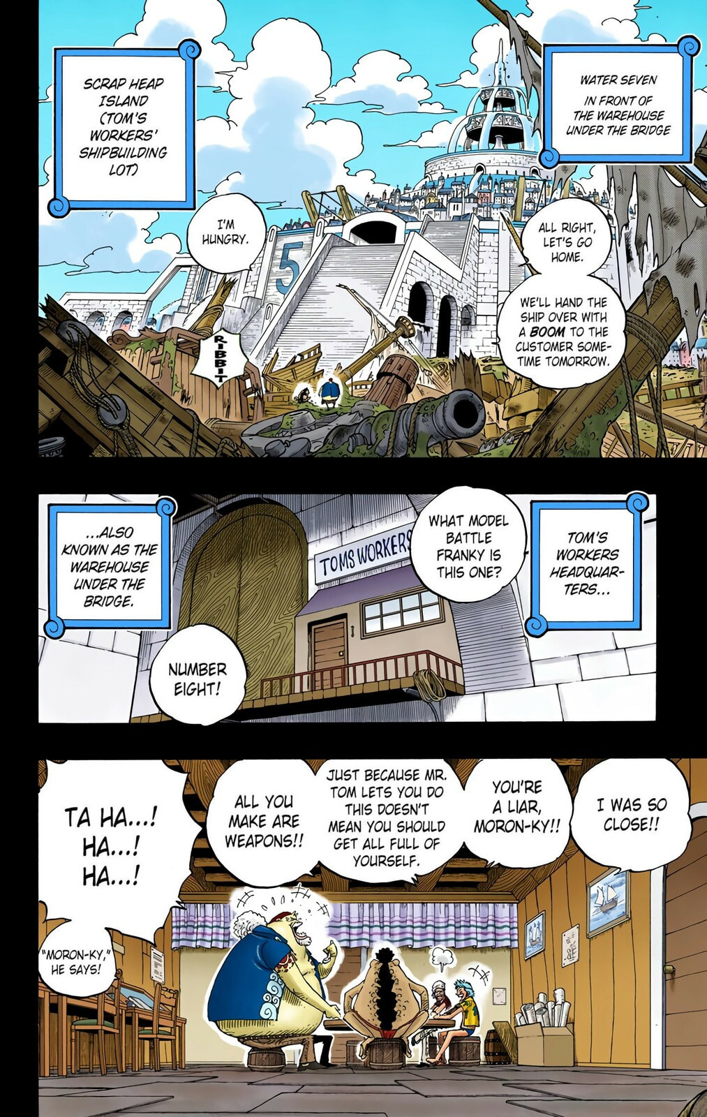 Read One Piece (Colored) chapter 353 image 13 on Lezhin