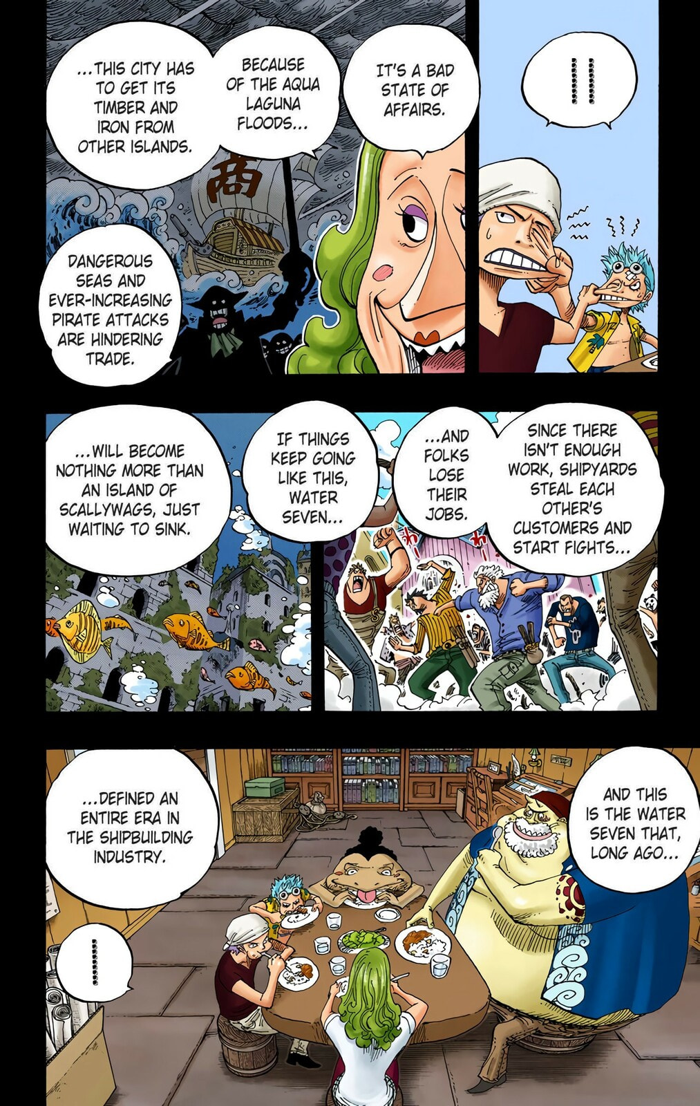 Read One Piece (Colored) chapter 353 image 15 on Lezhin