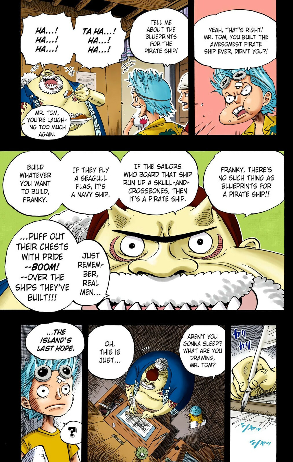 Read One Piece (Colored) chapter 353 image 16 on Lezhin