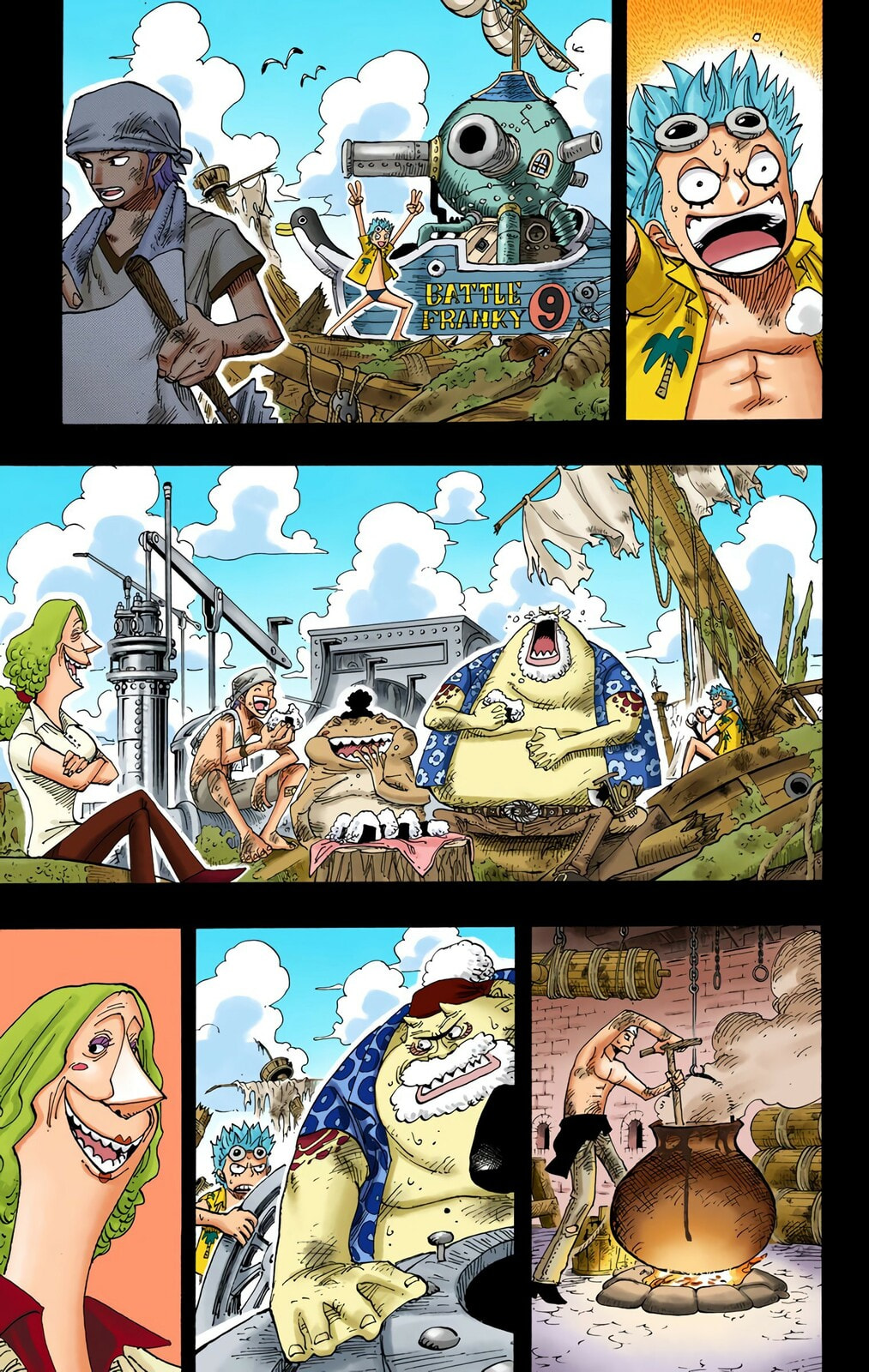 Read One Piece (Colored) chapter 354 image 12 on Lezhin