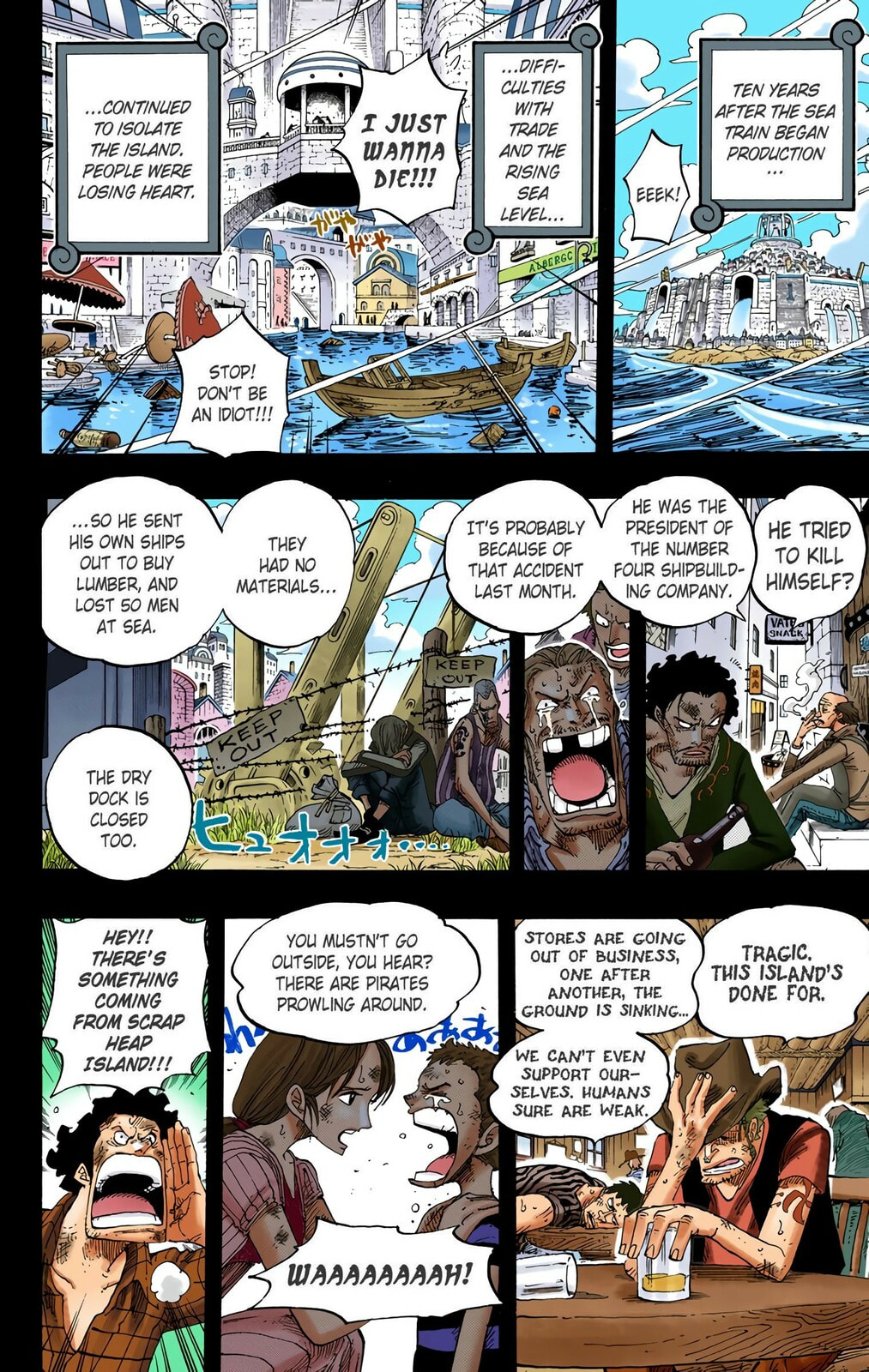 Read One Piece (Colored) chapter 354 image 15 on Lezhin