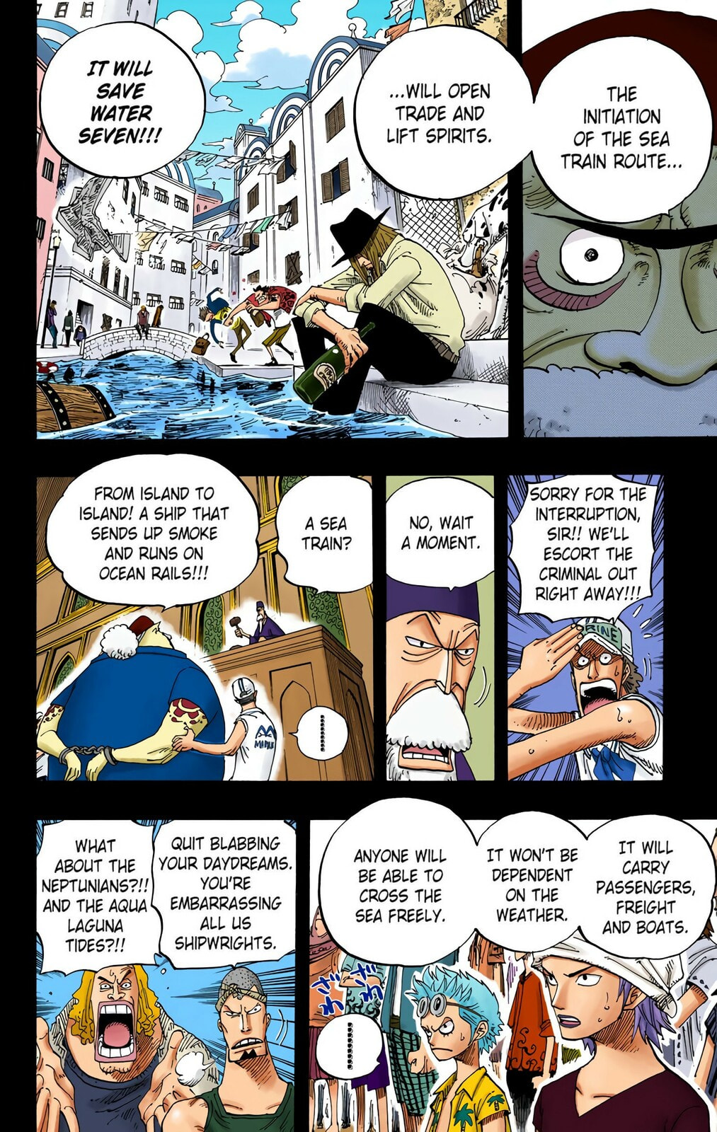 Read One Piece (Colored) chapter 354 image 3 on Lezhin
