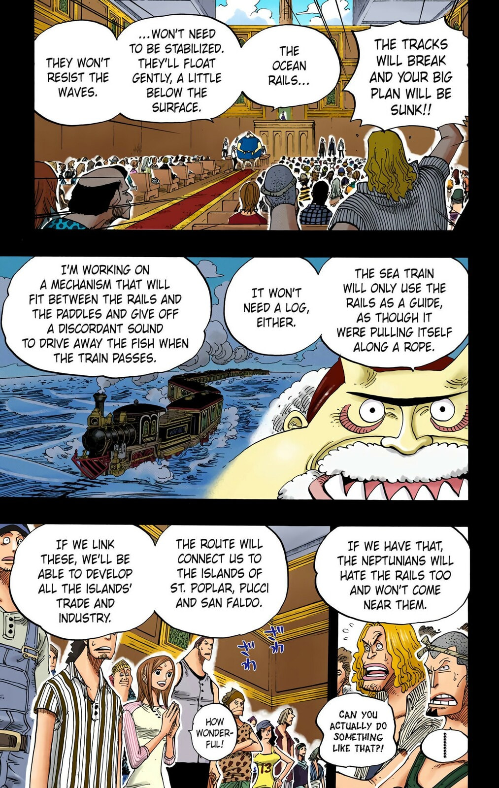 Read One Piece (Colored) chapter 354 image 4 on Lezhin