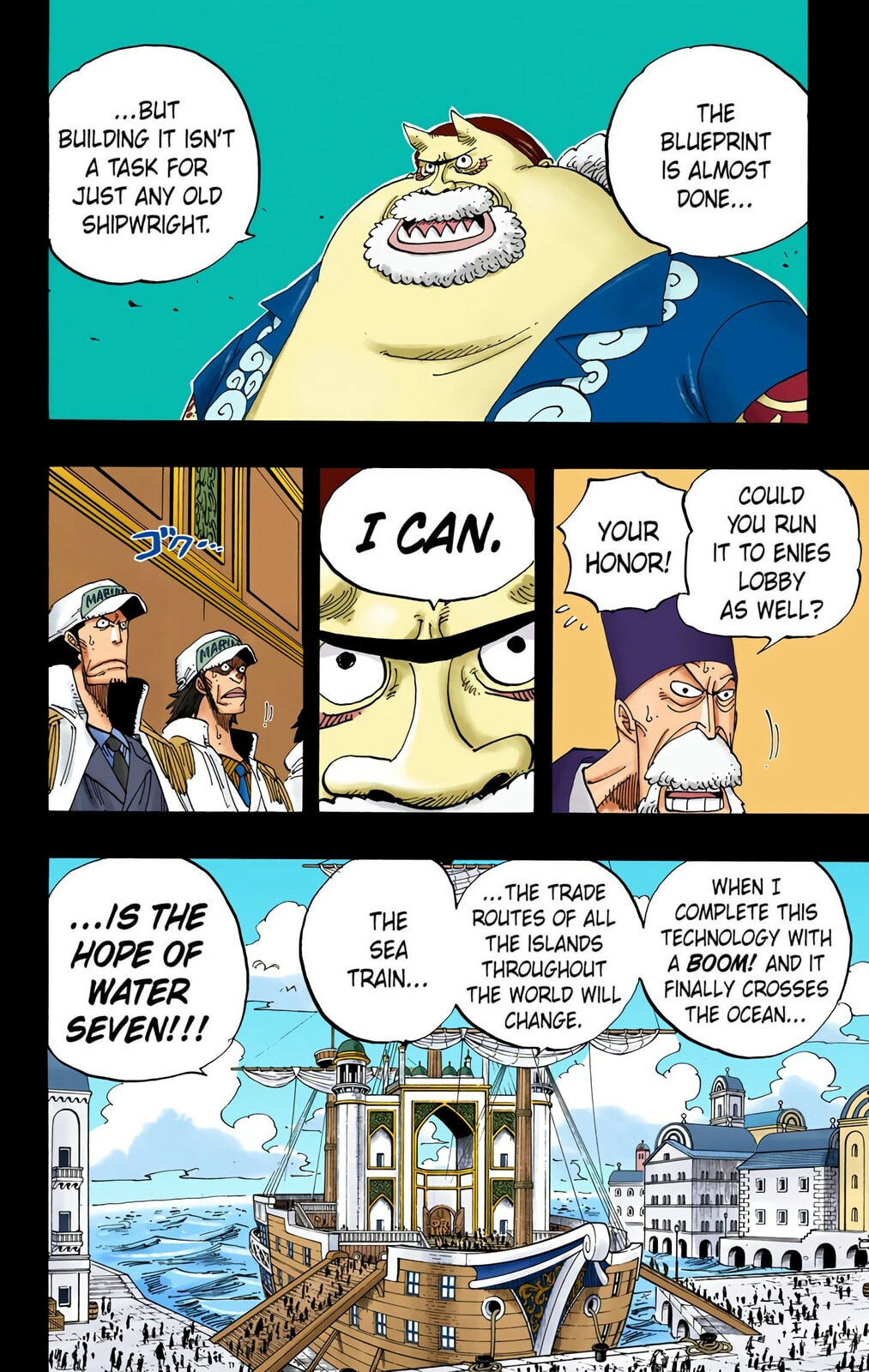 Read One Piece (Colored) chapter 354 image 5 on Lezhin