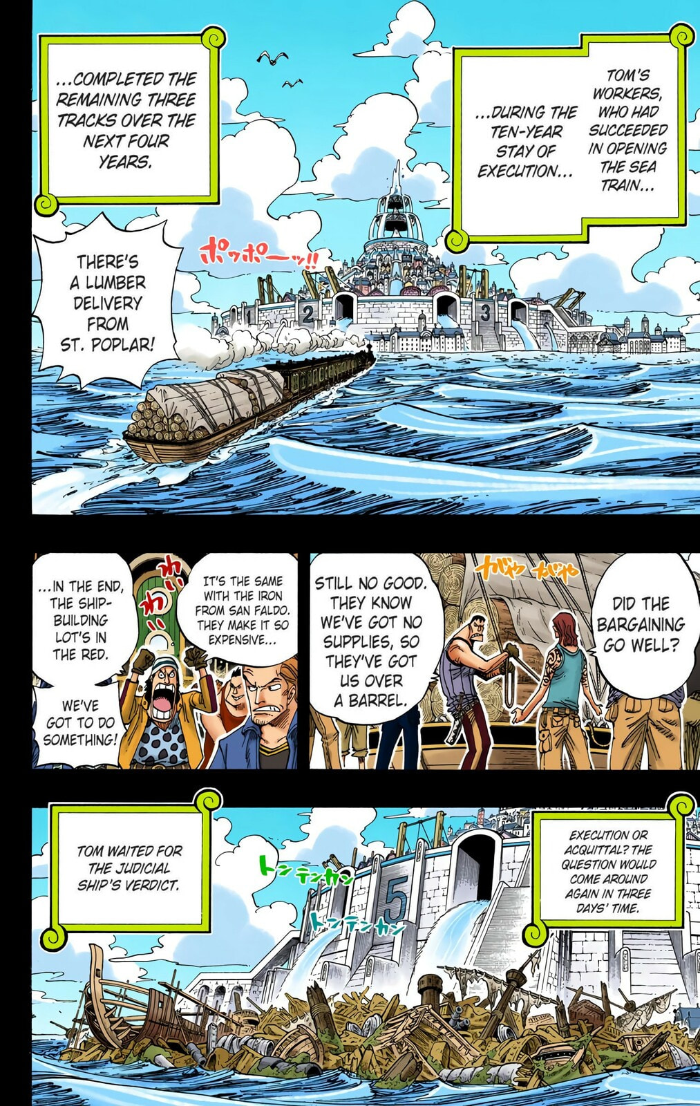 Read One Piece (Colored) chapter 355 image 1 on Lezhin