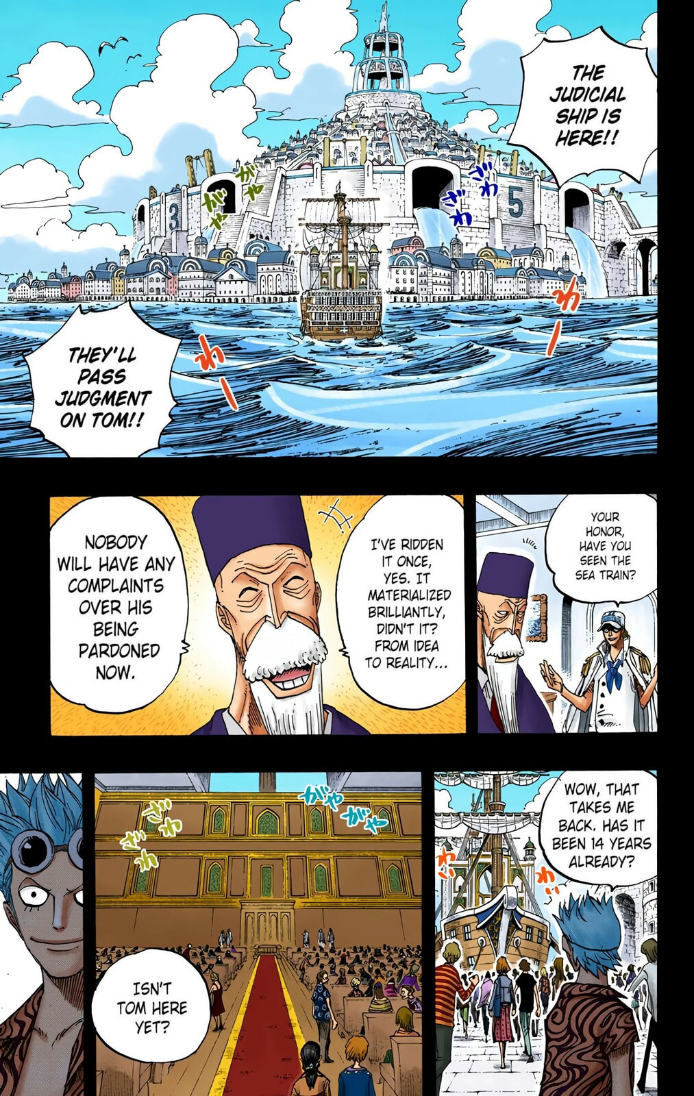 Read One Piece (Colored) chapter 355 image 14 on Lezhin