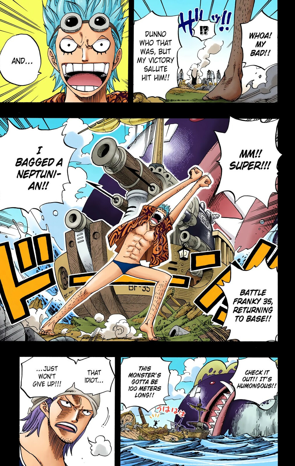 Read One Piece (Colored) chapter 355 image 4 on Lezhin