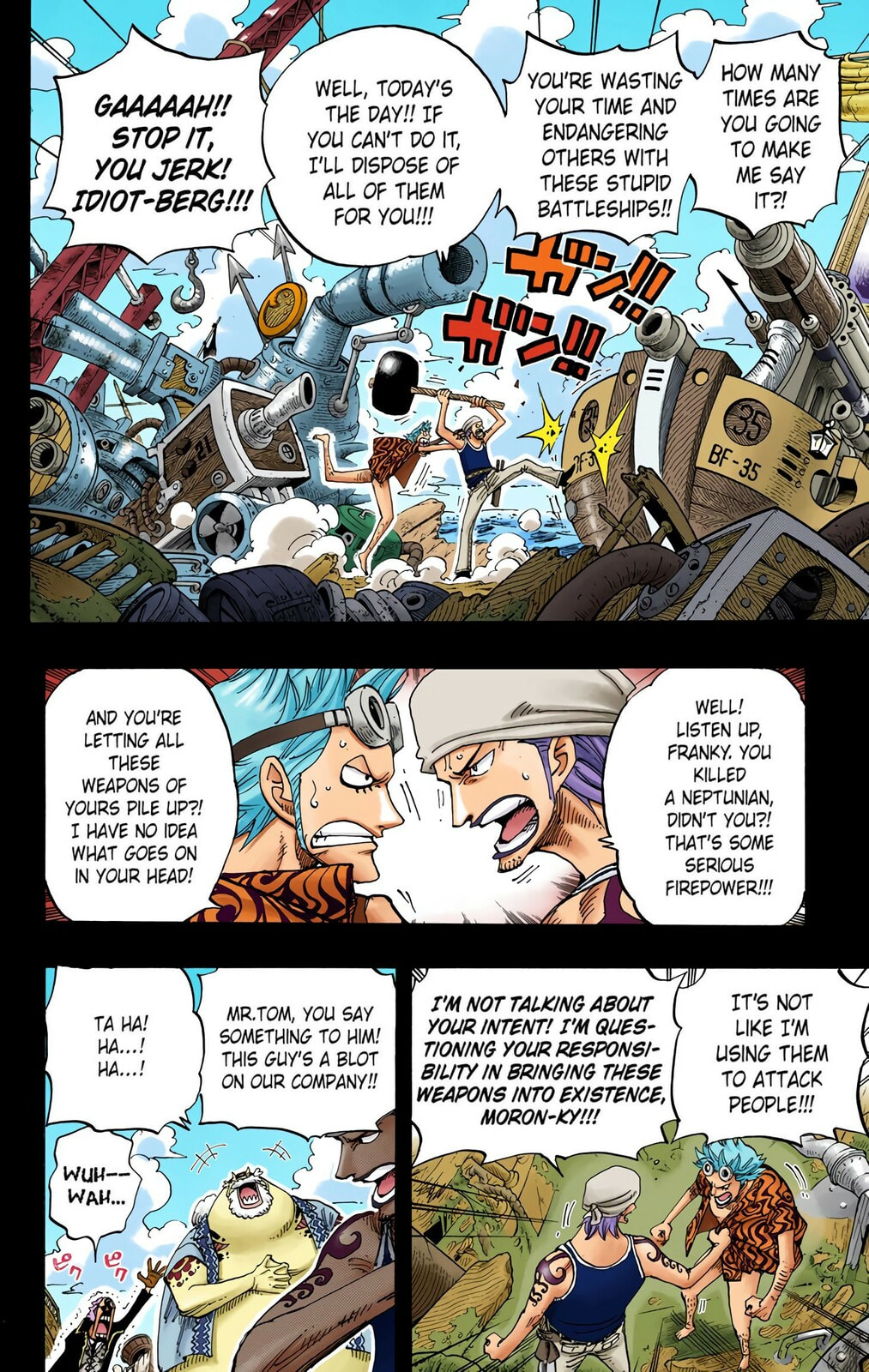 Read One Piece (Colored) chapter 355 image 5 on Lezhin