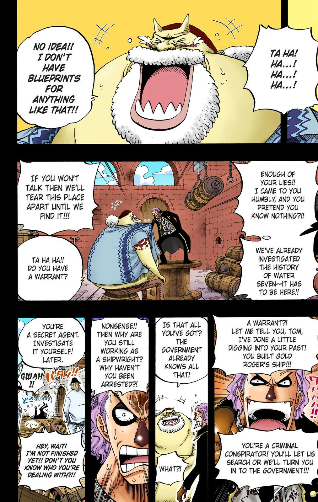 Read One Piece (Colored) chapter 355 image 7 on Lezhin