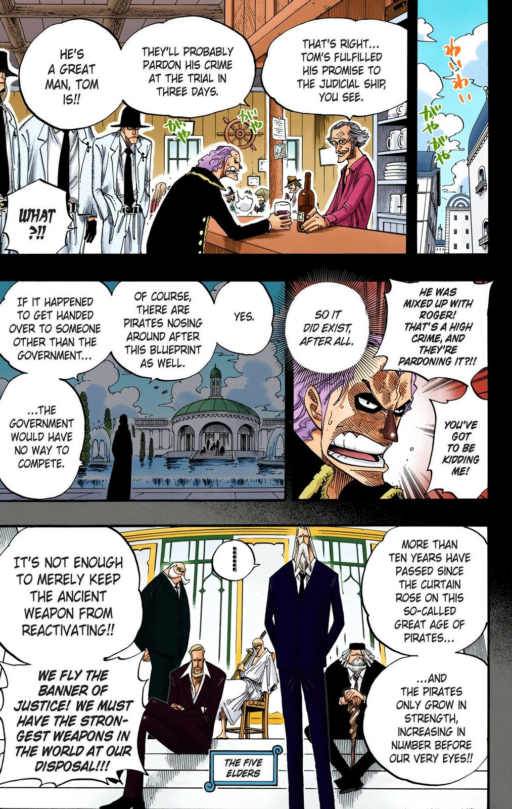 Read One Piece (Colored) chapter 355 image 8 on Lezhin