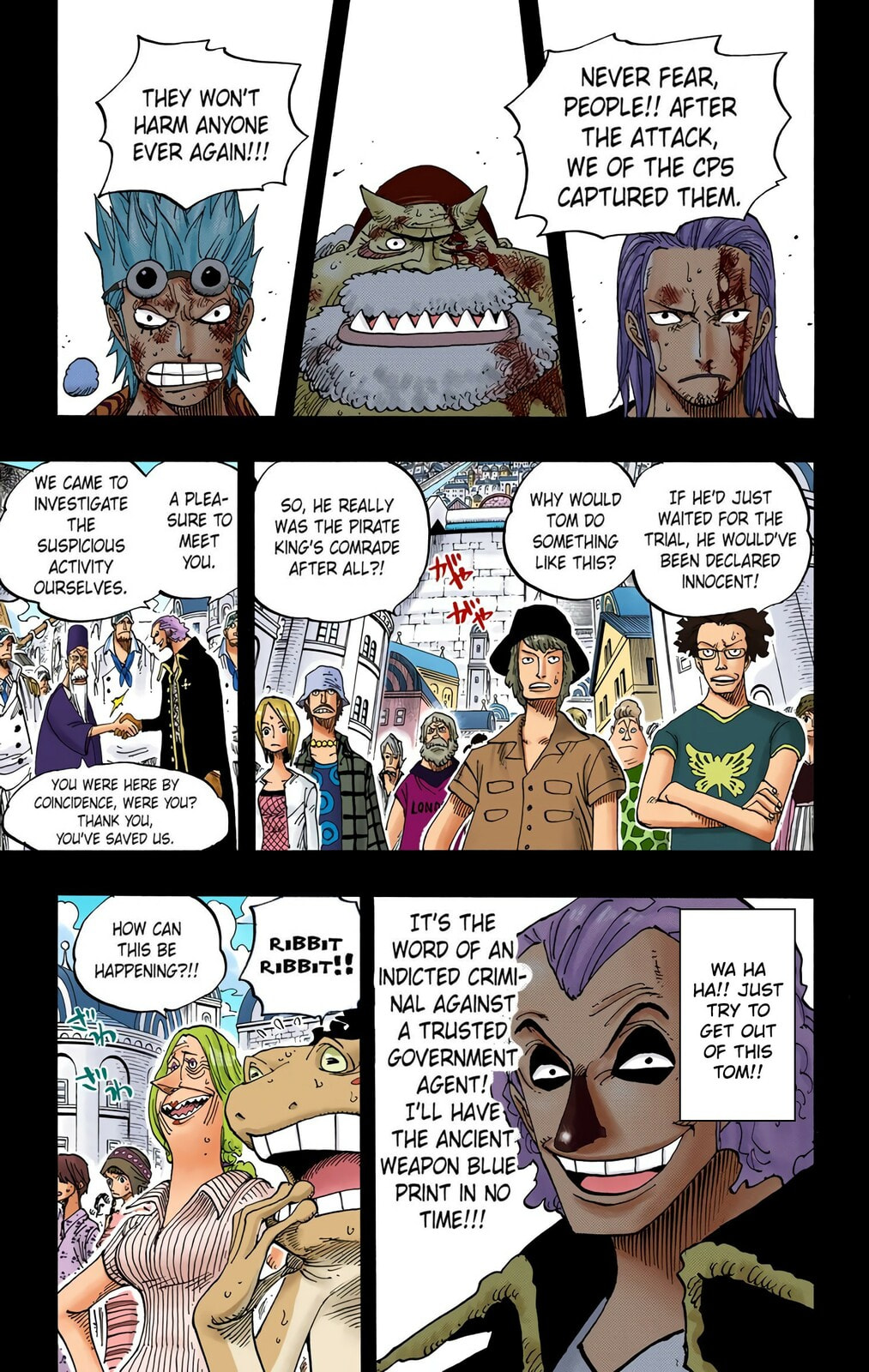 Read One Piece (Colored) chapter 356 image 12 on Lezhin