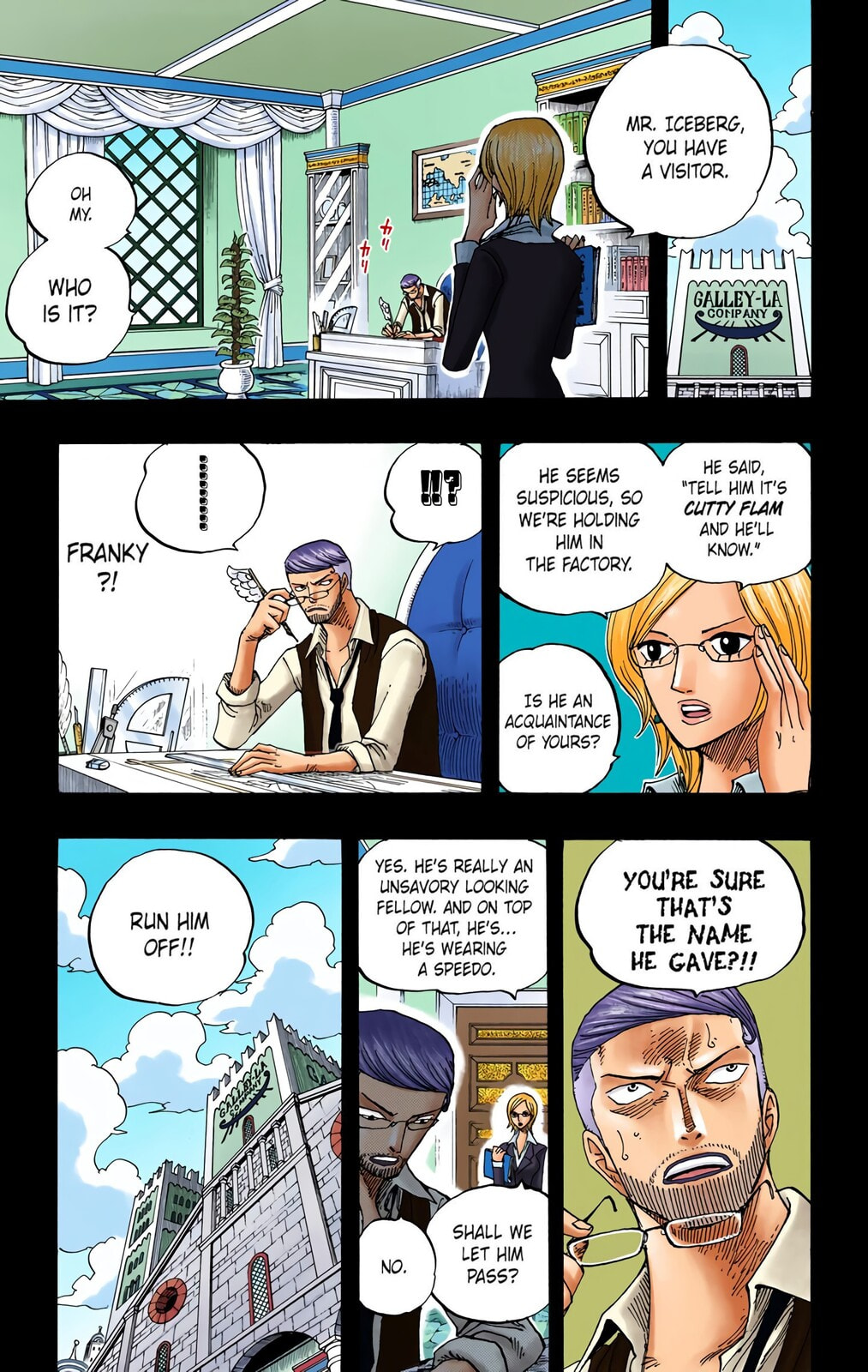 Read One Piece (Colored) chapter 358 image 4 on Lezhin