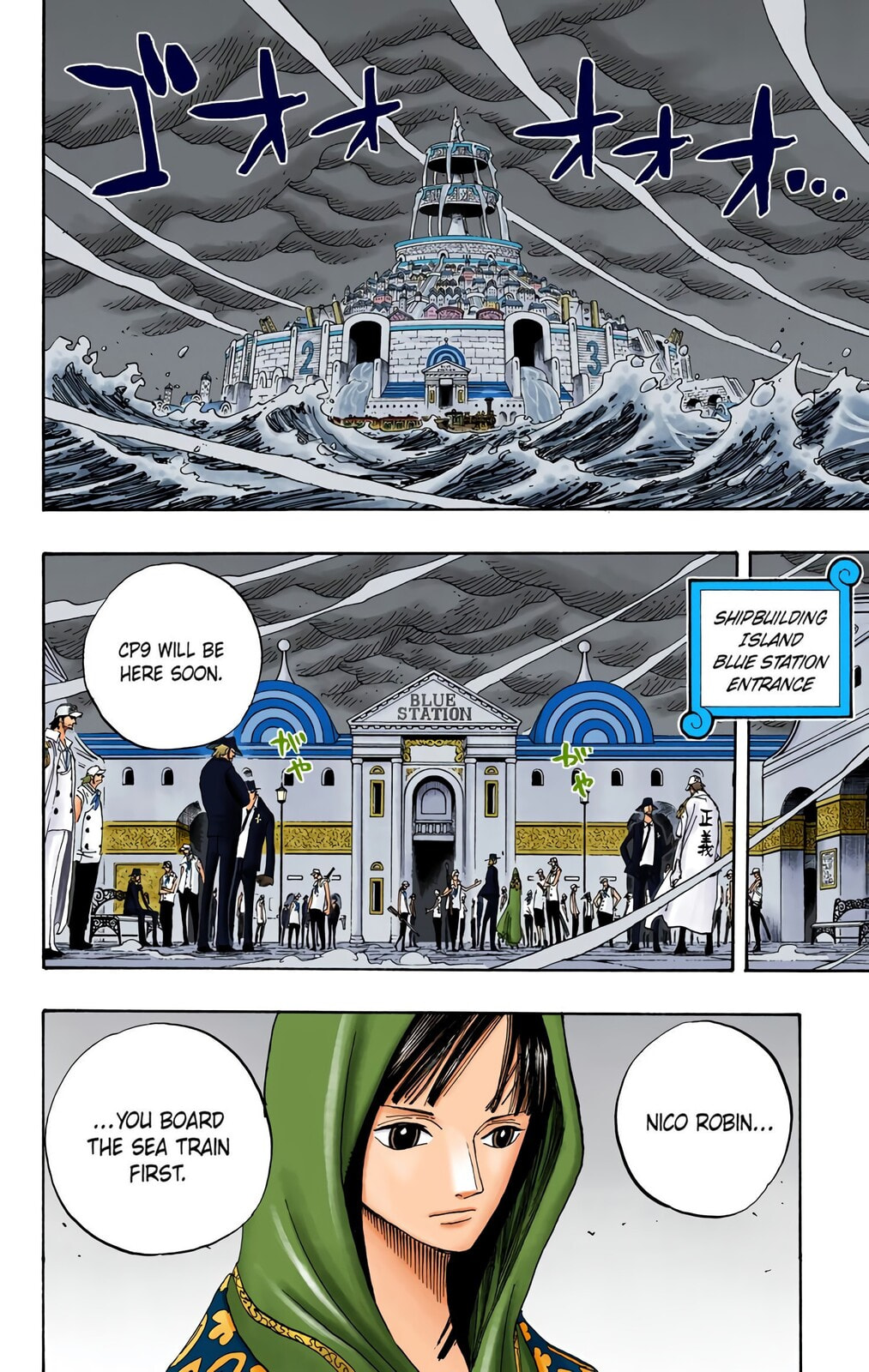 Read One Piece (Colored) chapter 360 image 1 on Lezhin