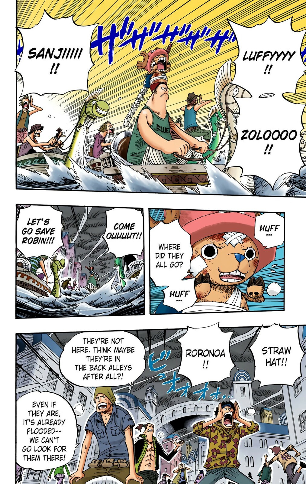 Read One Piece (Colored) chapter 361 image 1 on Lezhin