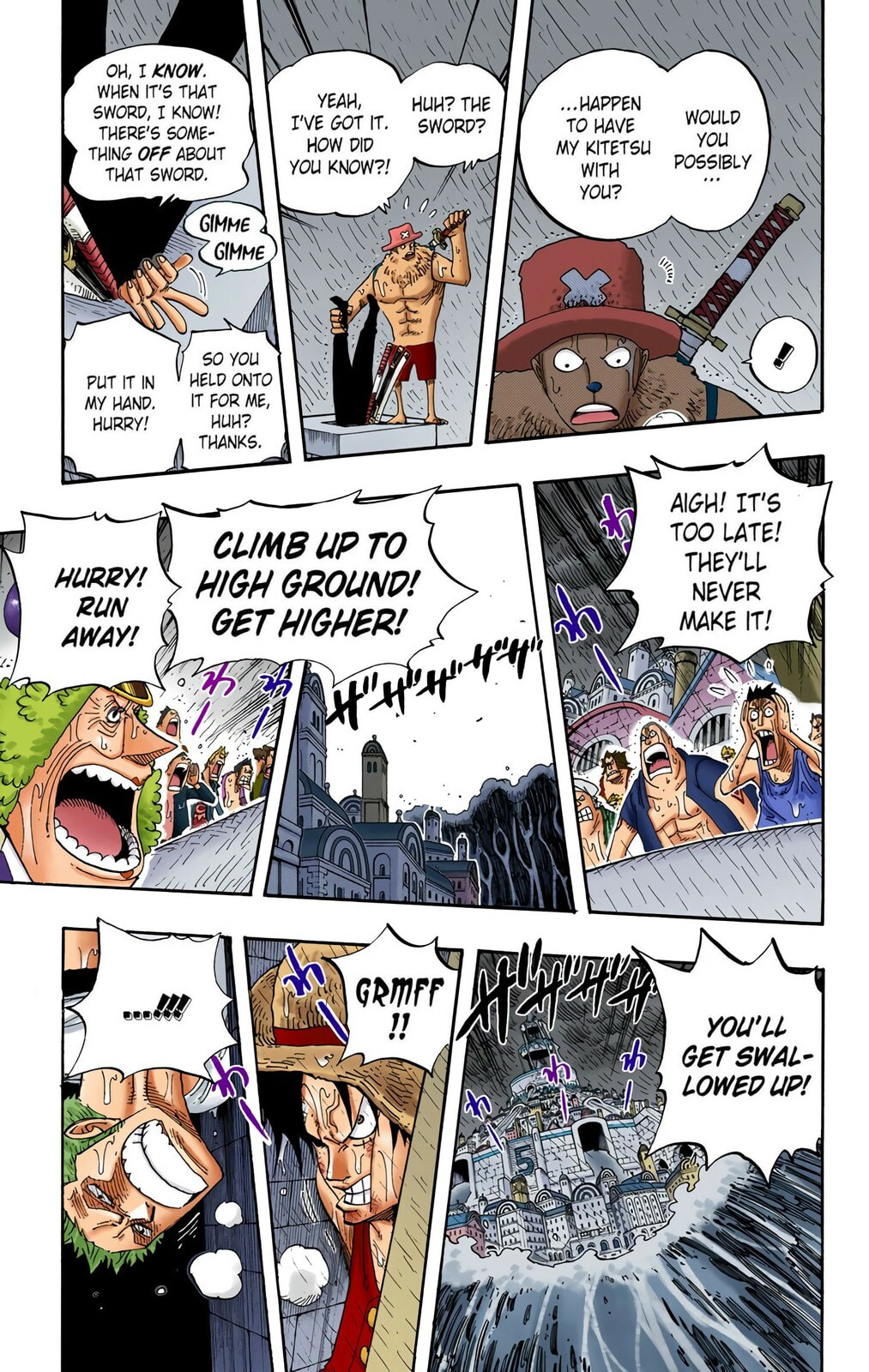 Read One Piece (Colored) chapter 363 image 10 on Lezhin