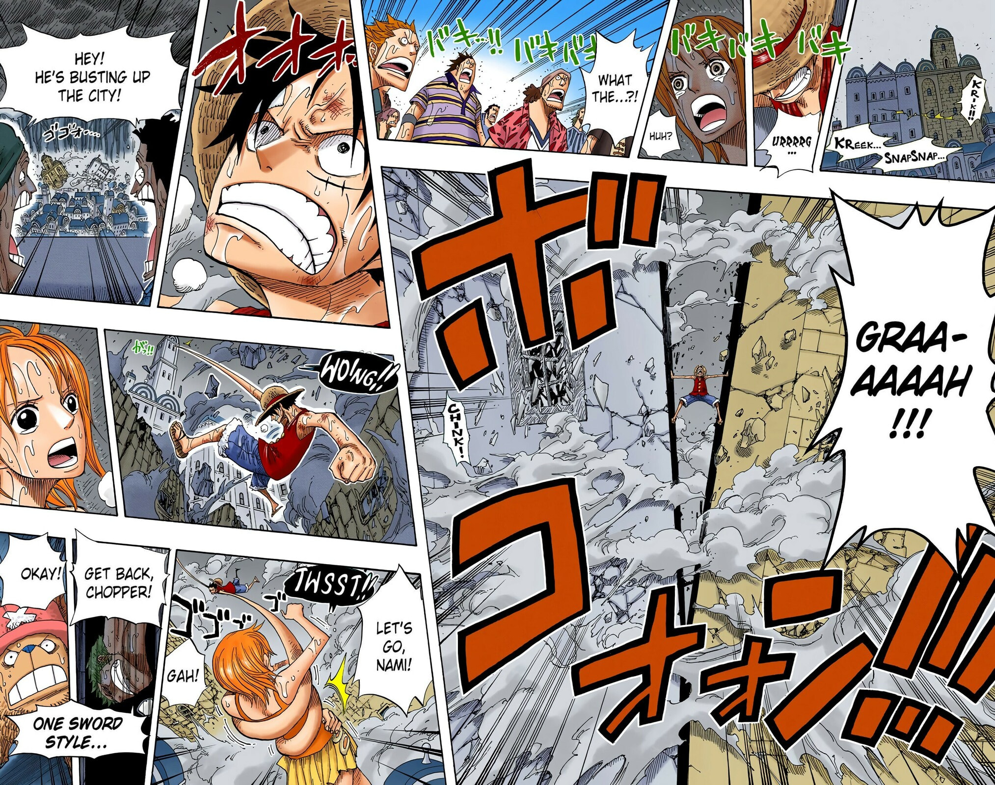 Read One Piece (Colored) chapter 363 image 12 on Lezhin