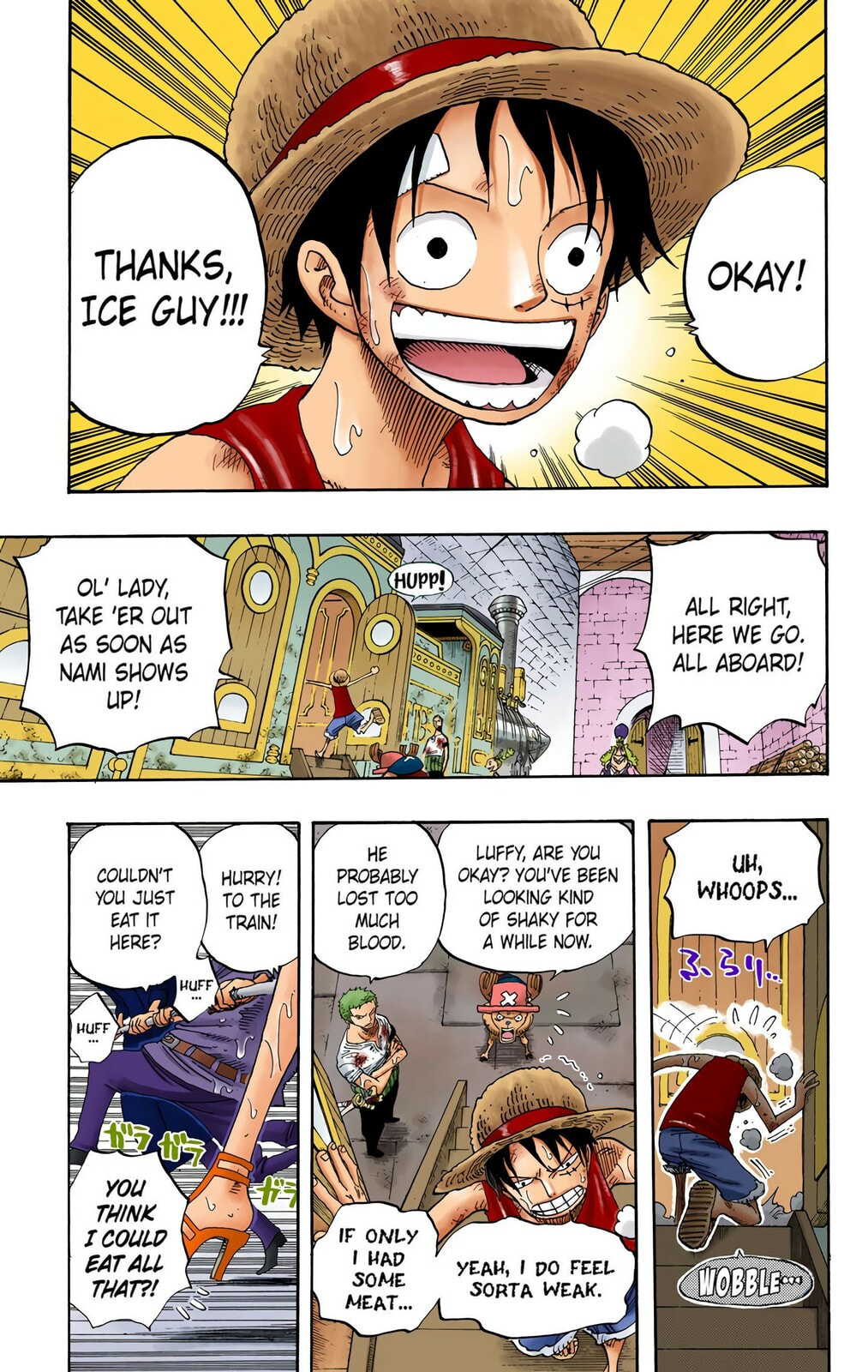 Read One Piece (Colored) chapter 365 image 11 on Lezhin