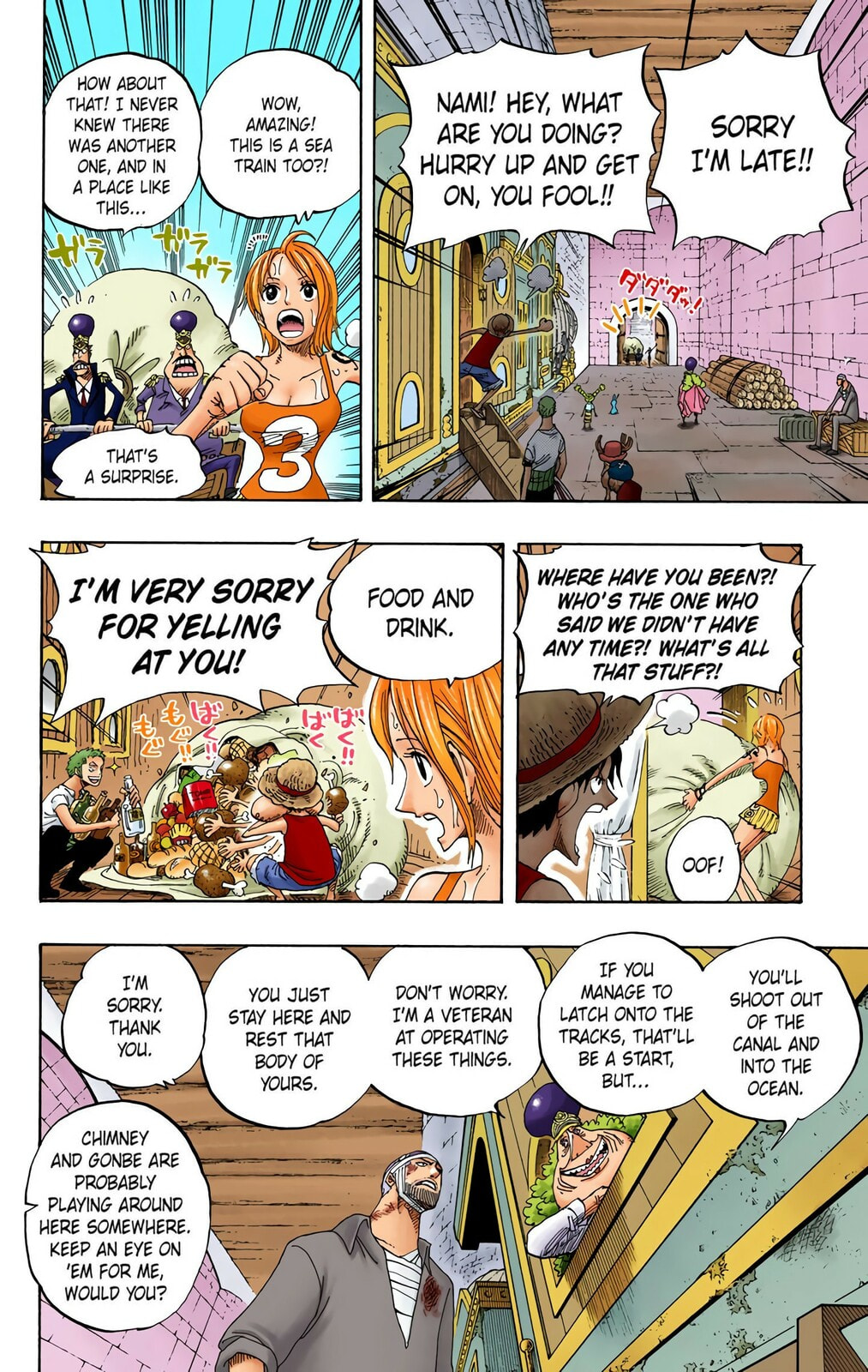 Read One Piece (Colored) chapter 365 image 12 on Lezhin