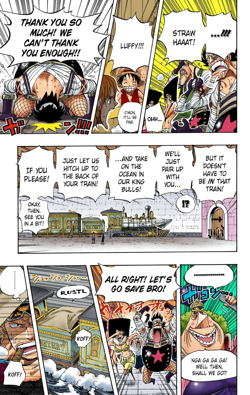 Read One Piece (Colored) chapter 365 image 15 on Lezhin