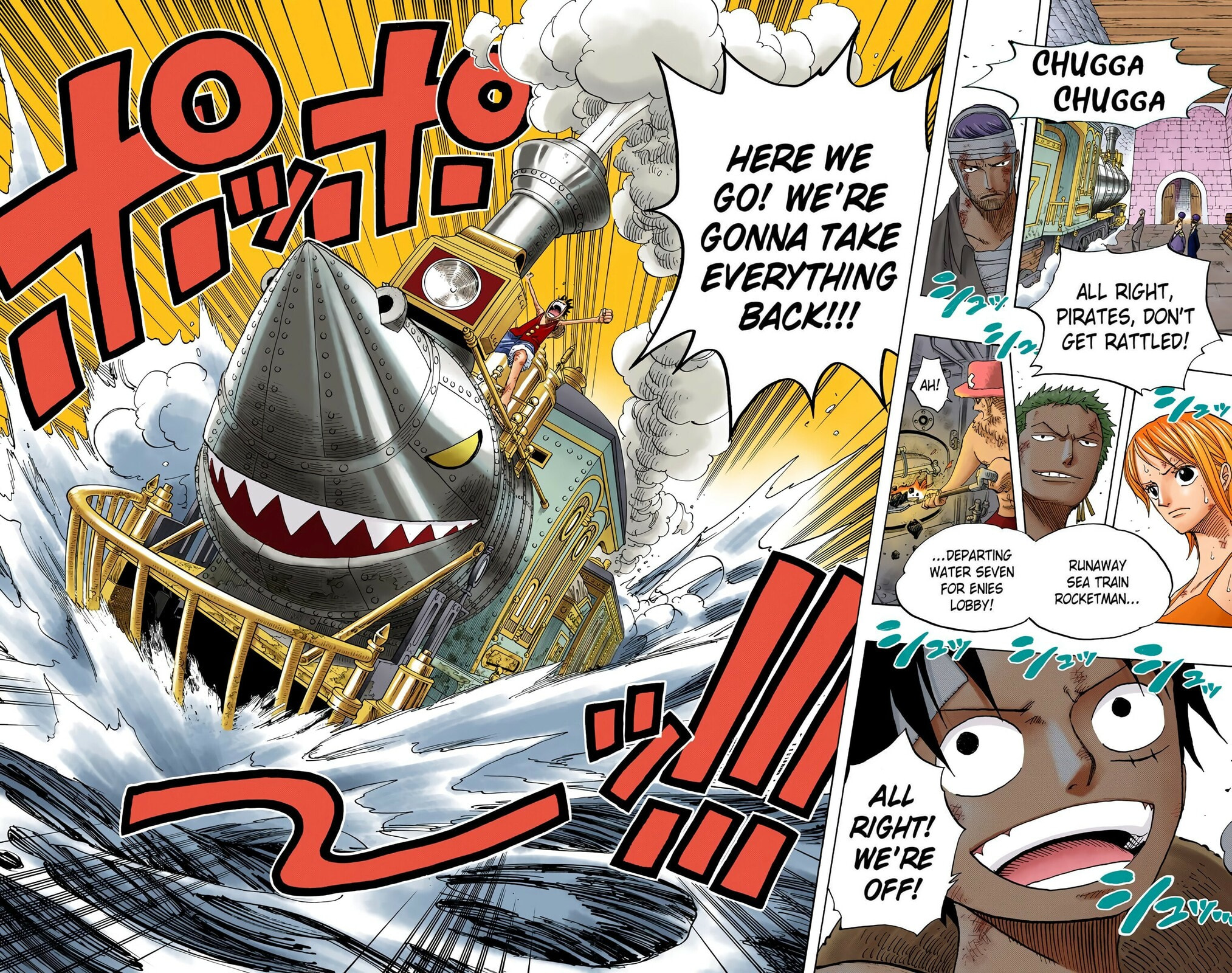 Read One Piece (Colored) chapter 365 image 16 on Lezhin