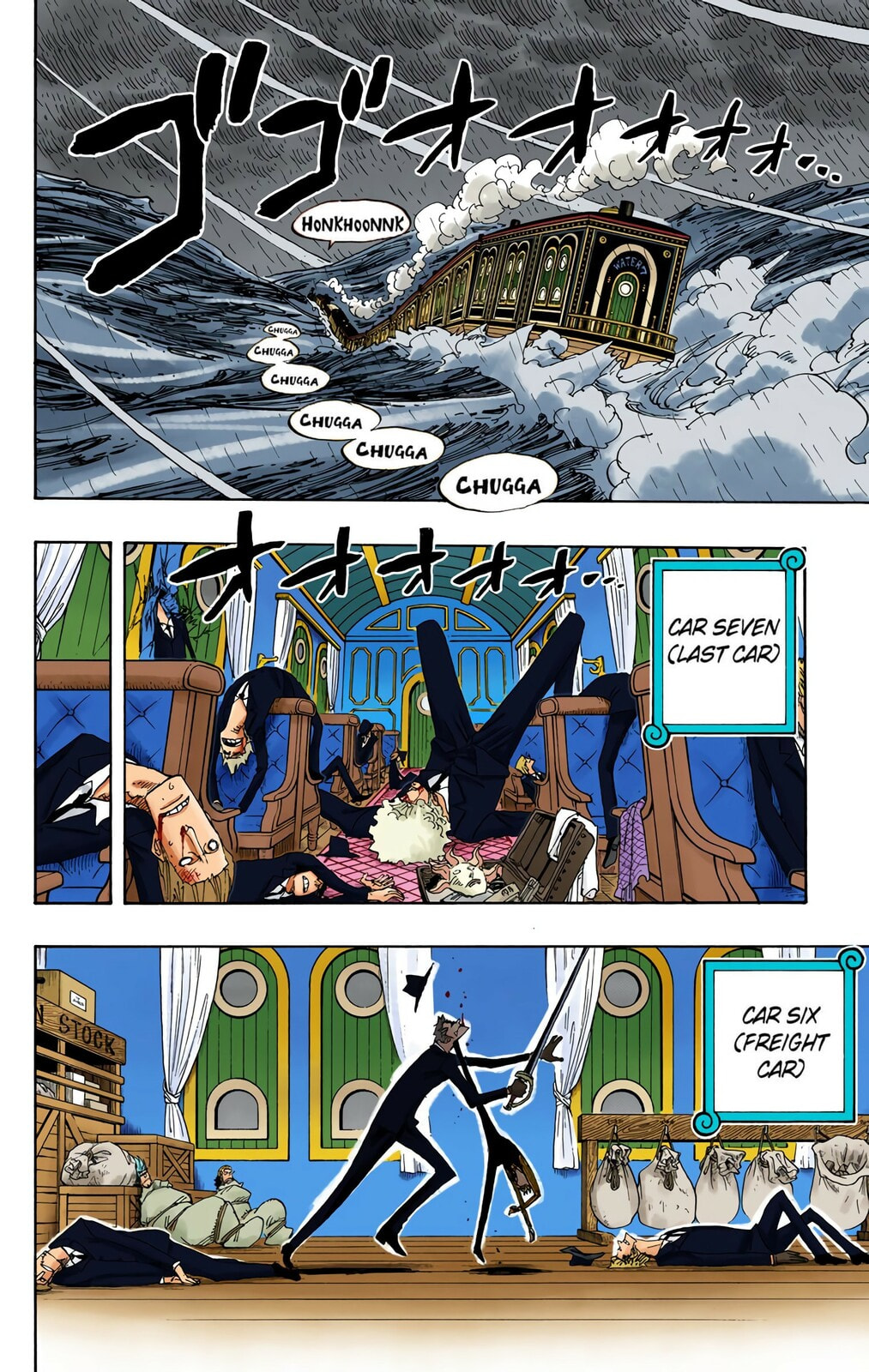Read One Piece (Colored) chapter 365 image 3 on Lezhin